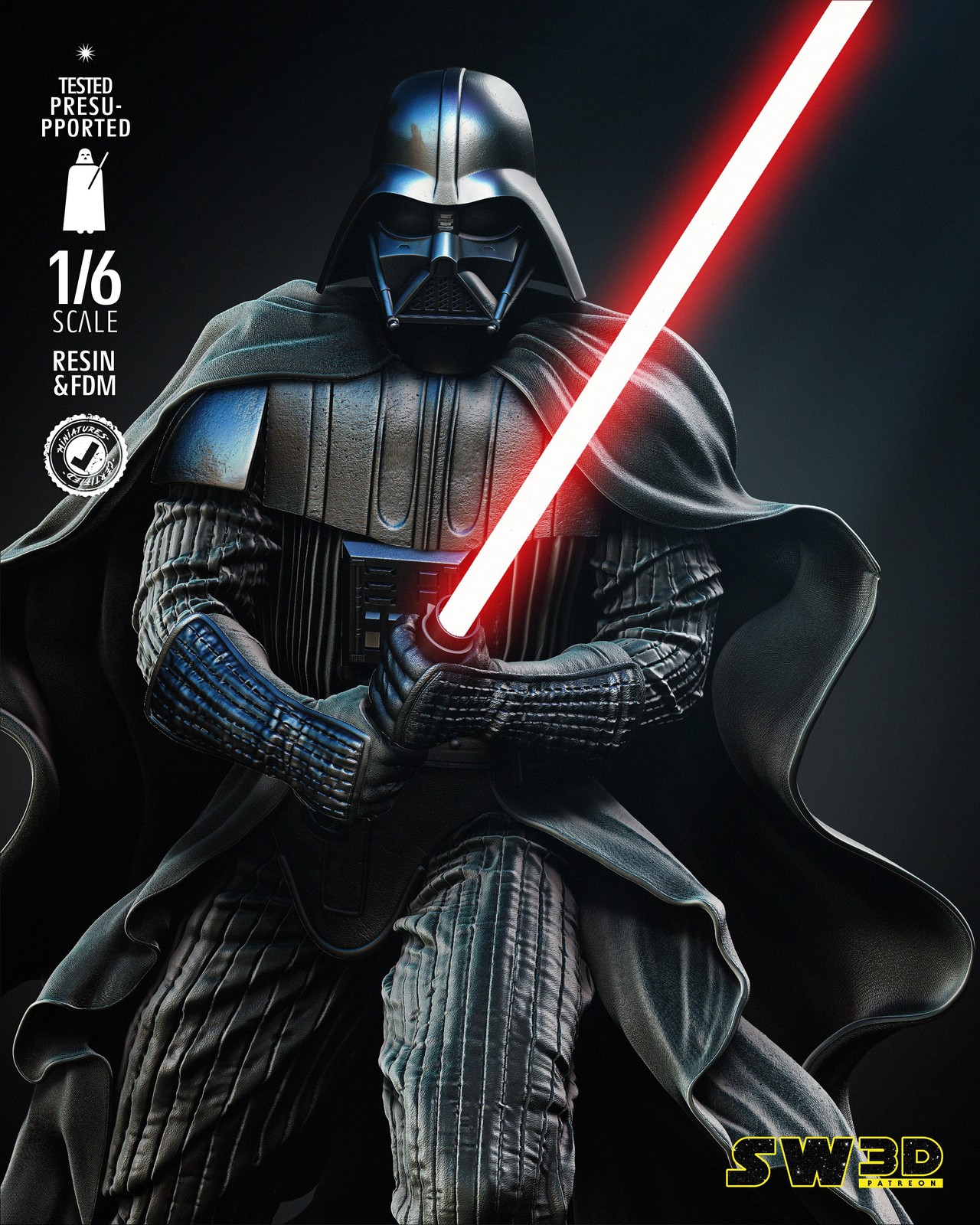 Darth Vader Sculpture - Image 4