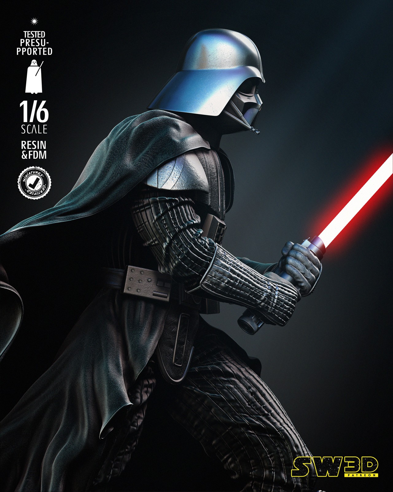 Darth Vader Sculpture - Image 5