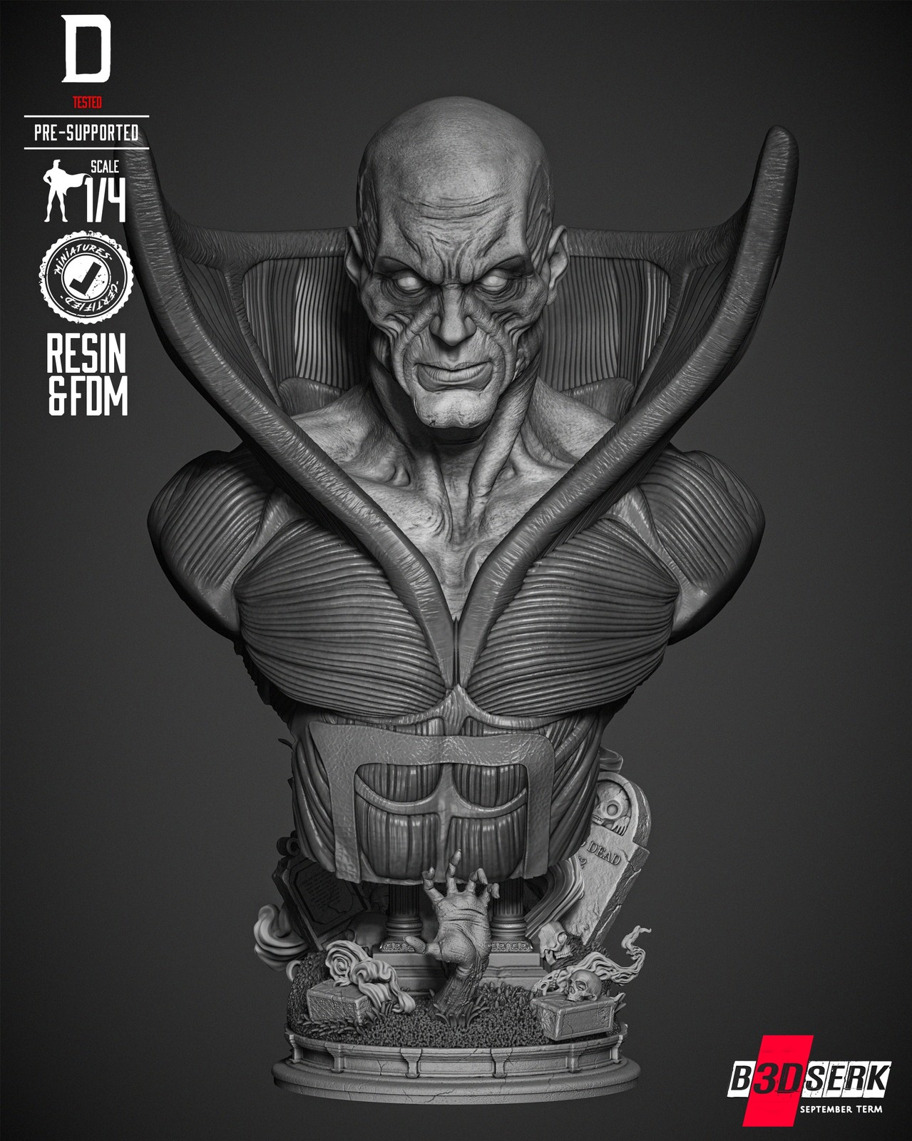 Deadman Bust Portrait