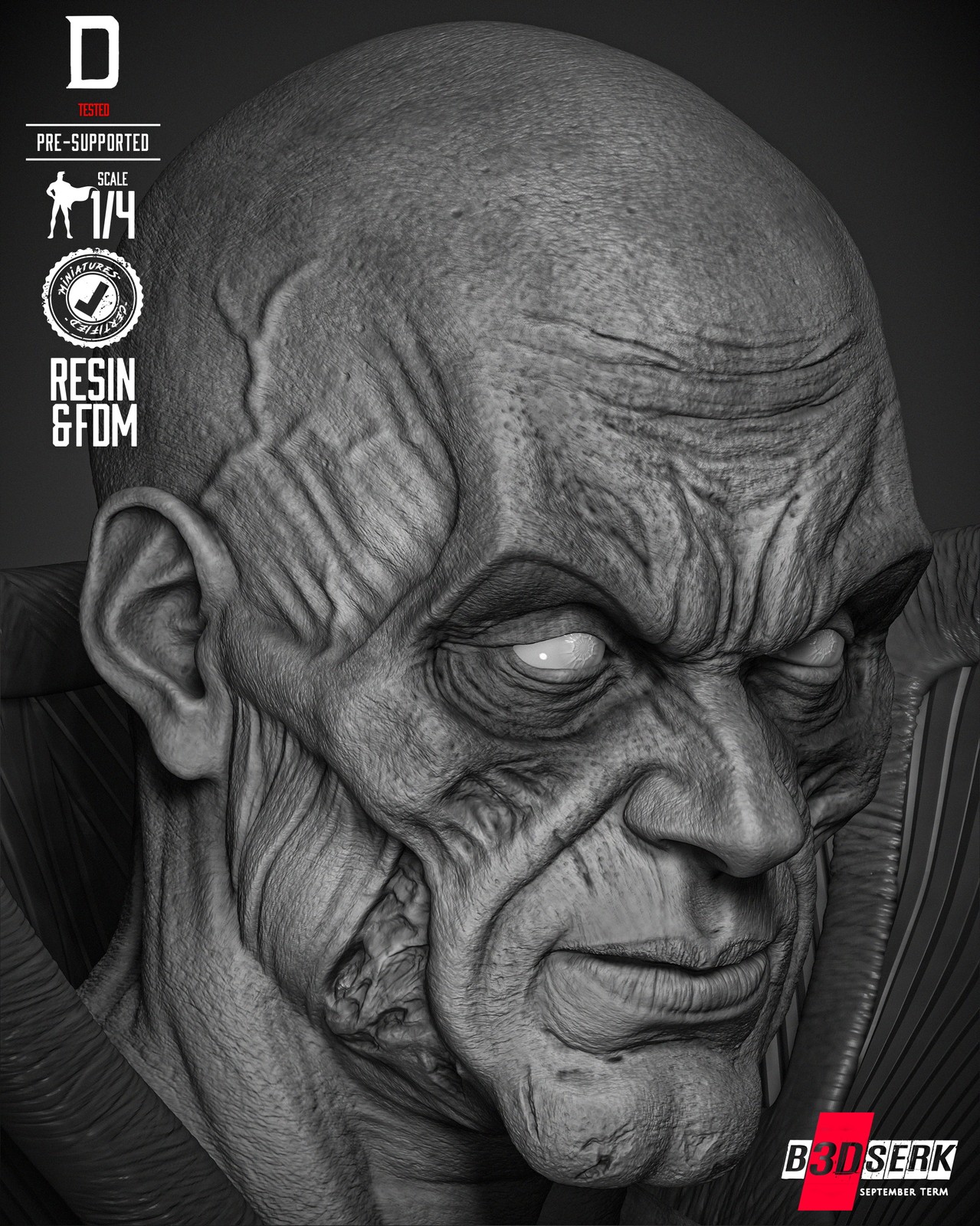Deadman Bust Portrait - Image 5