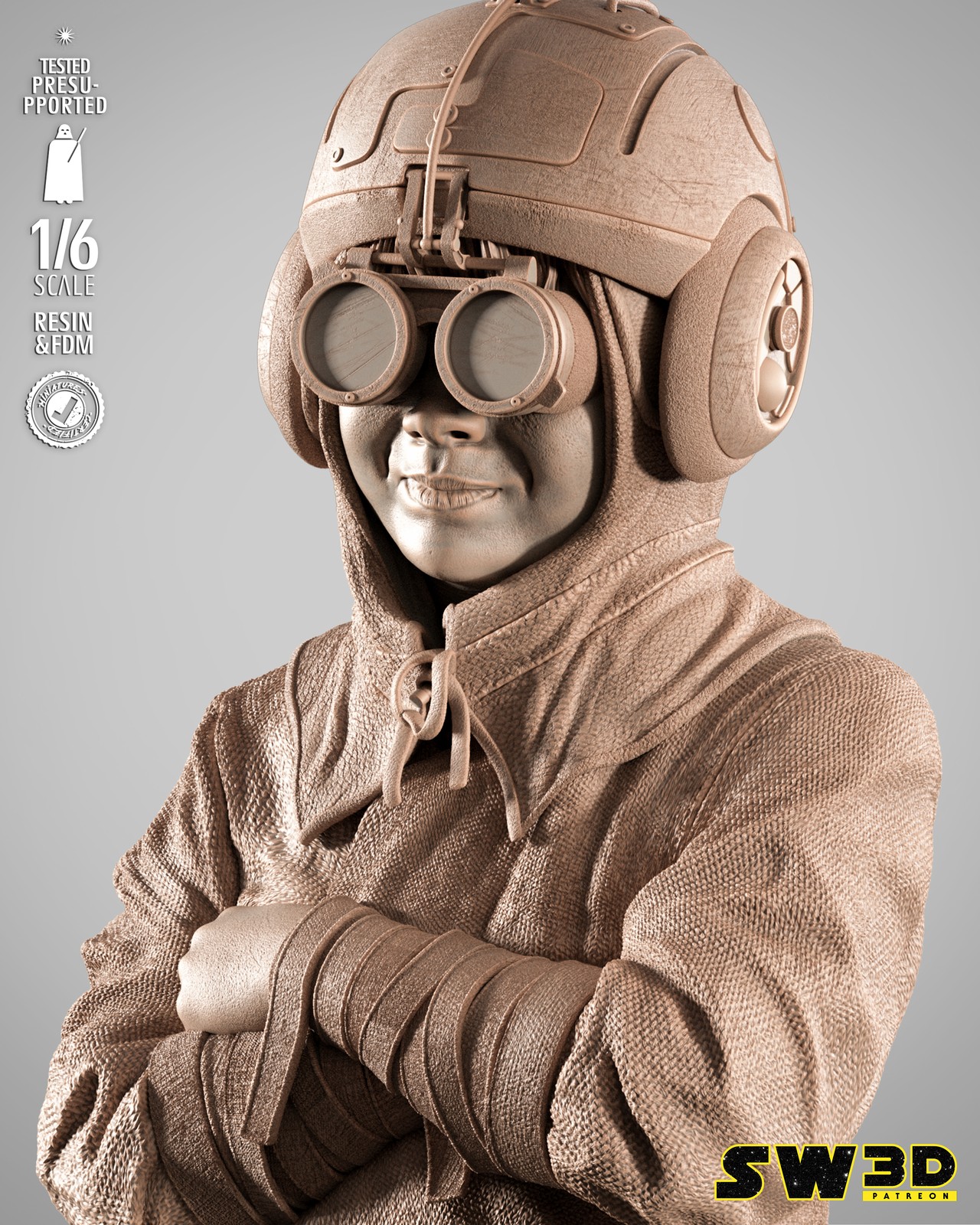 Anakin Kid Sculpture - Image 4