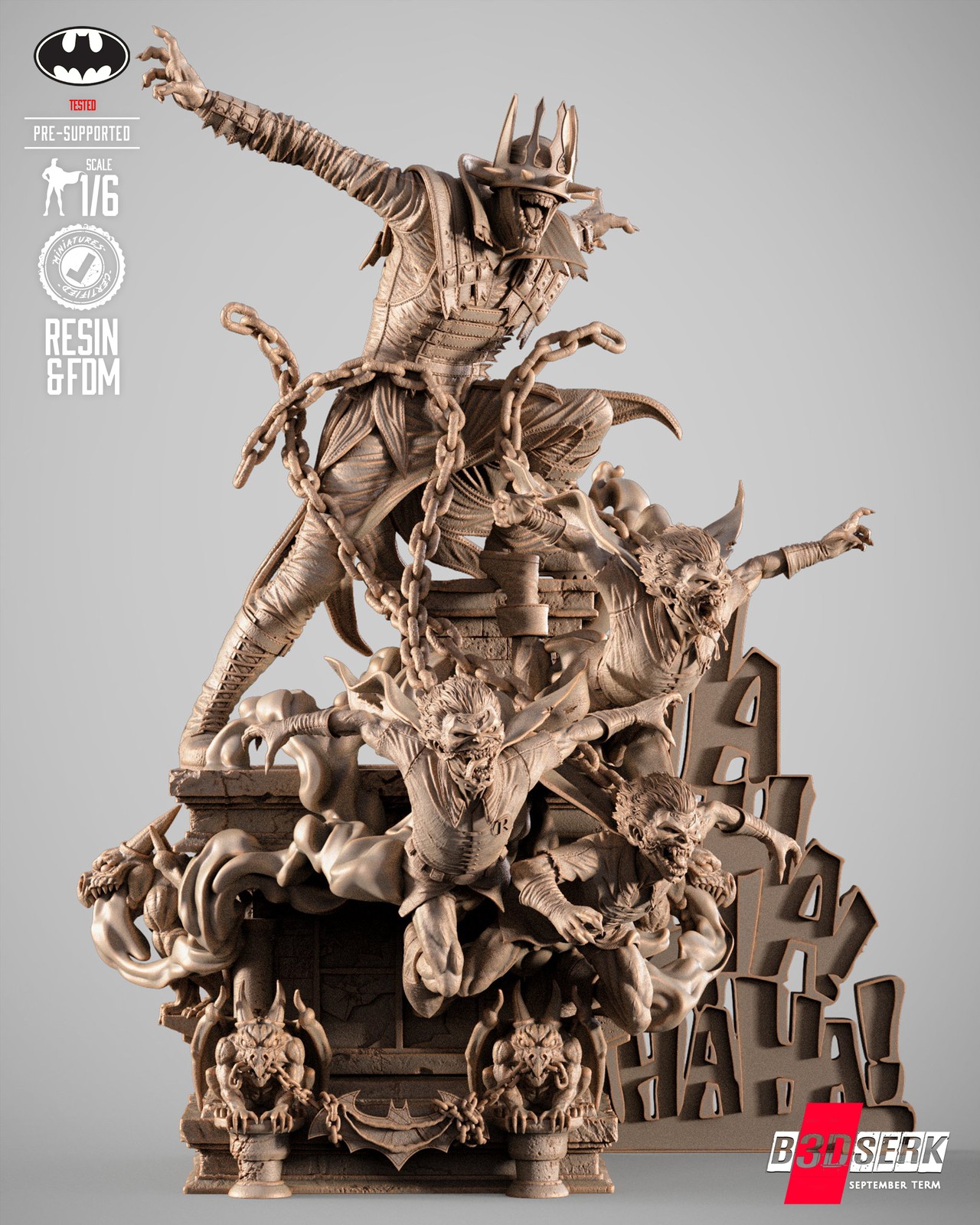 Batman Who Laughs Sculpture