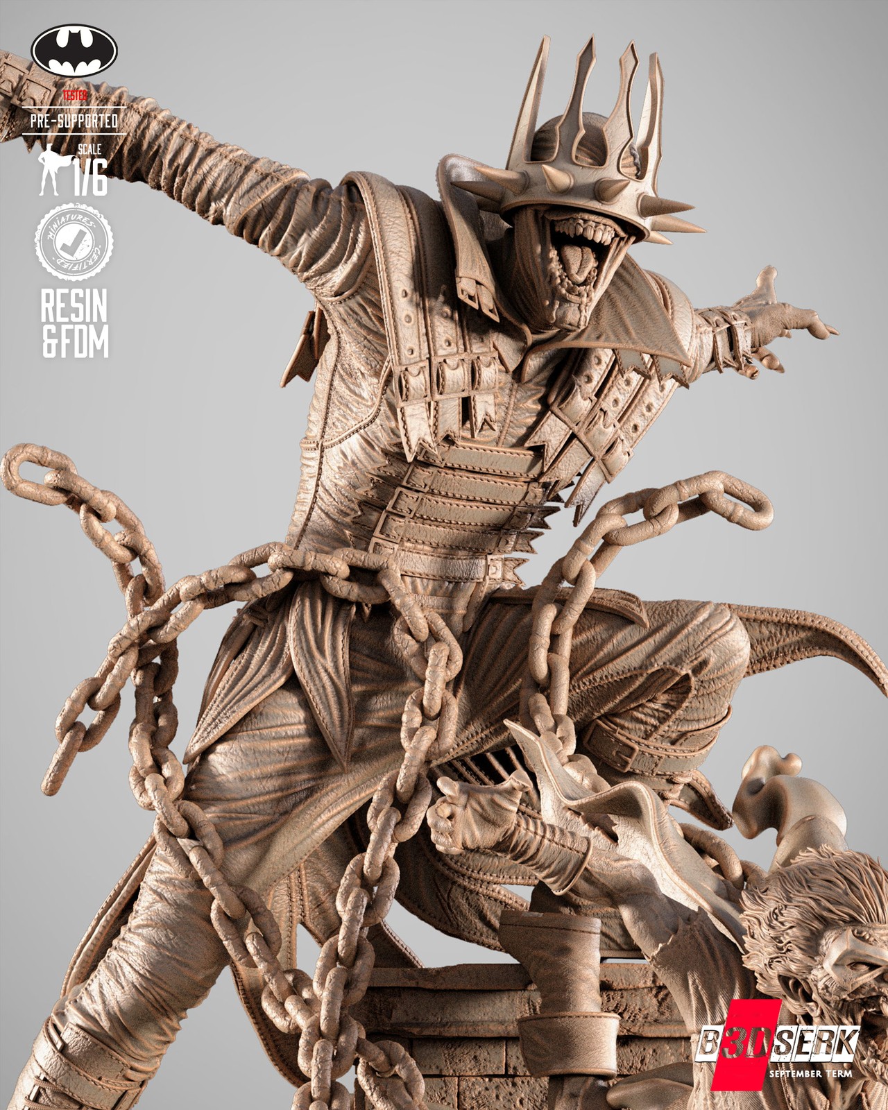 Batman Who Laughs Sculpture - Image 3