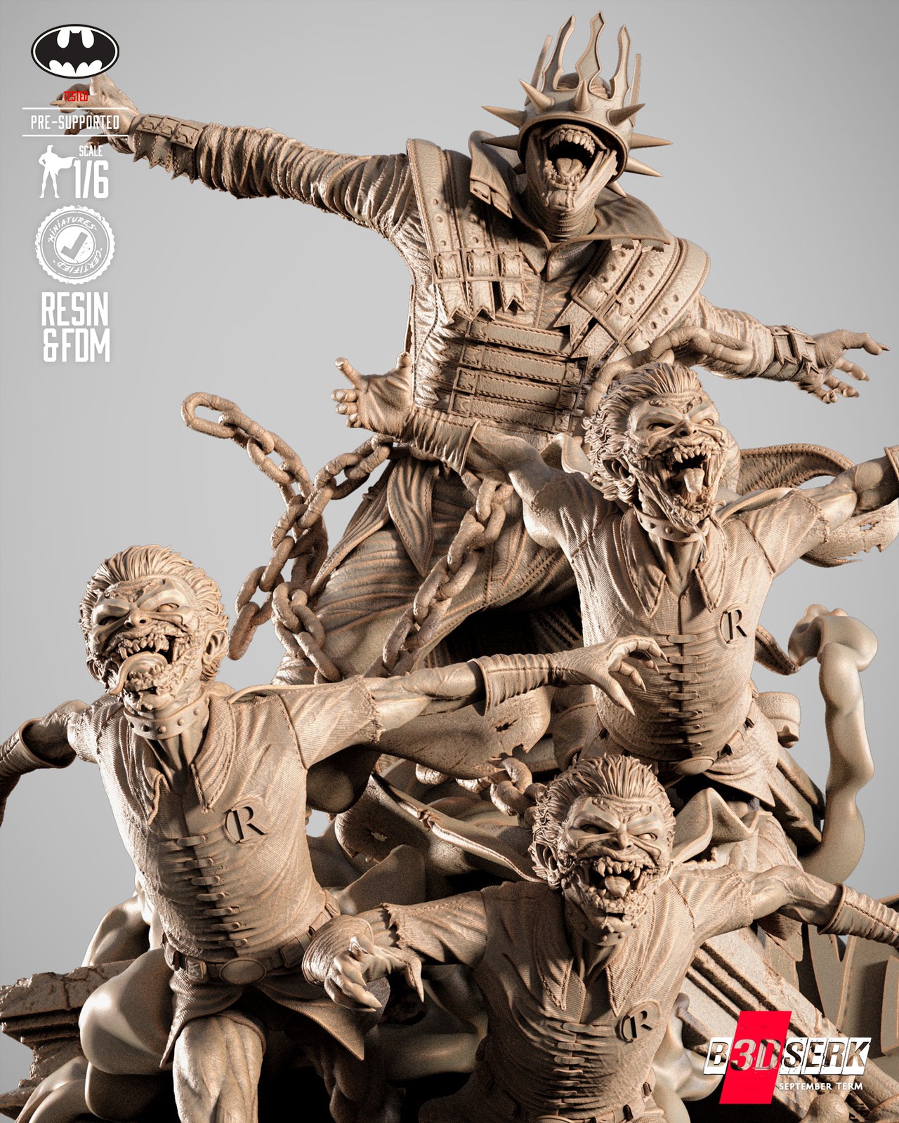 Batman Who Laughs Sculpture - Image 5