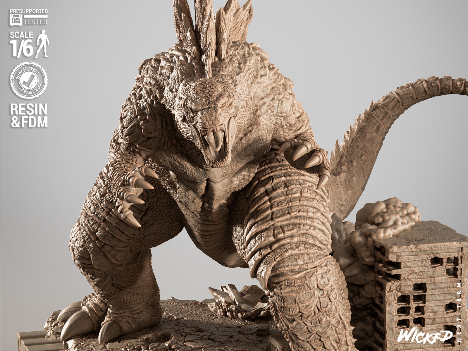 Godzilla Sculpture - Image 2