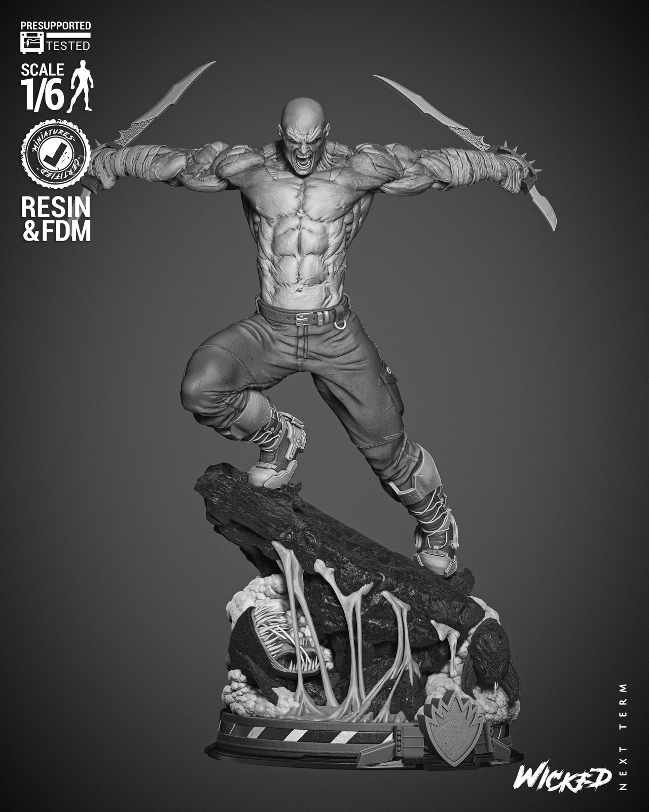 Drax Comic Sculpture - Image 2