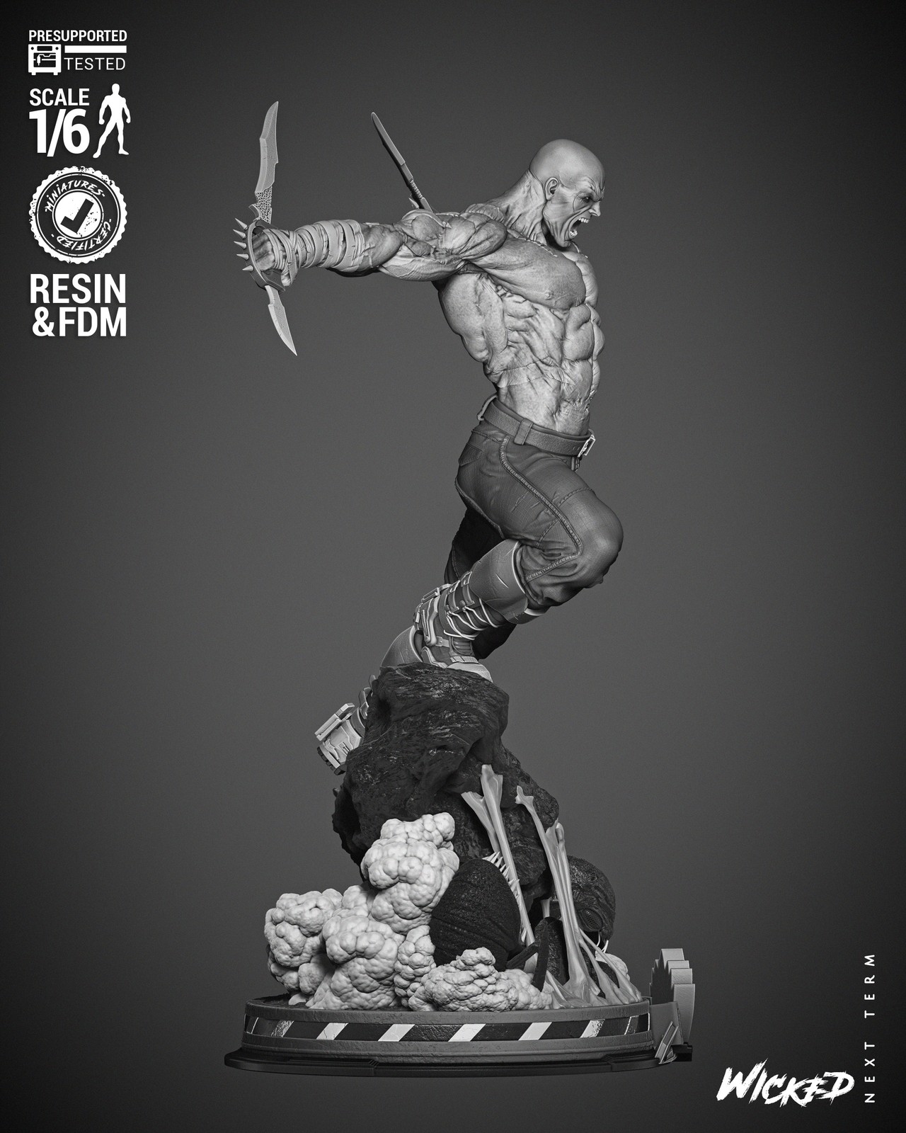 Drax Comic Sculpture - Image 3