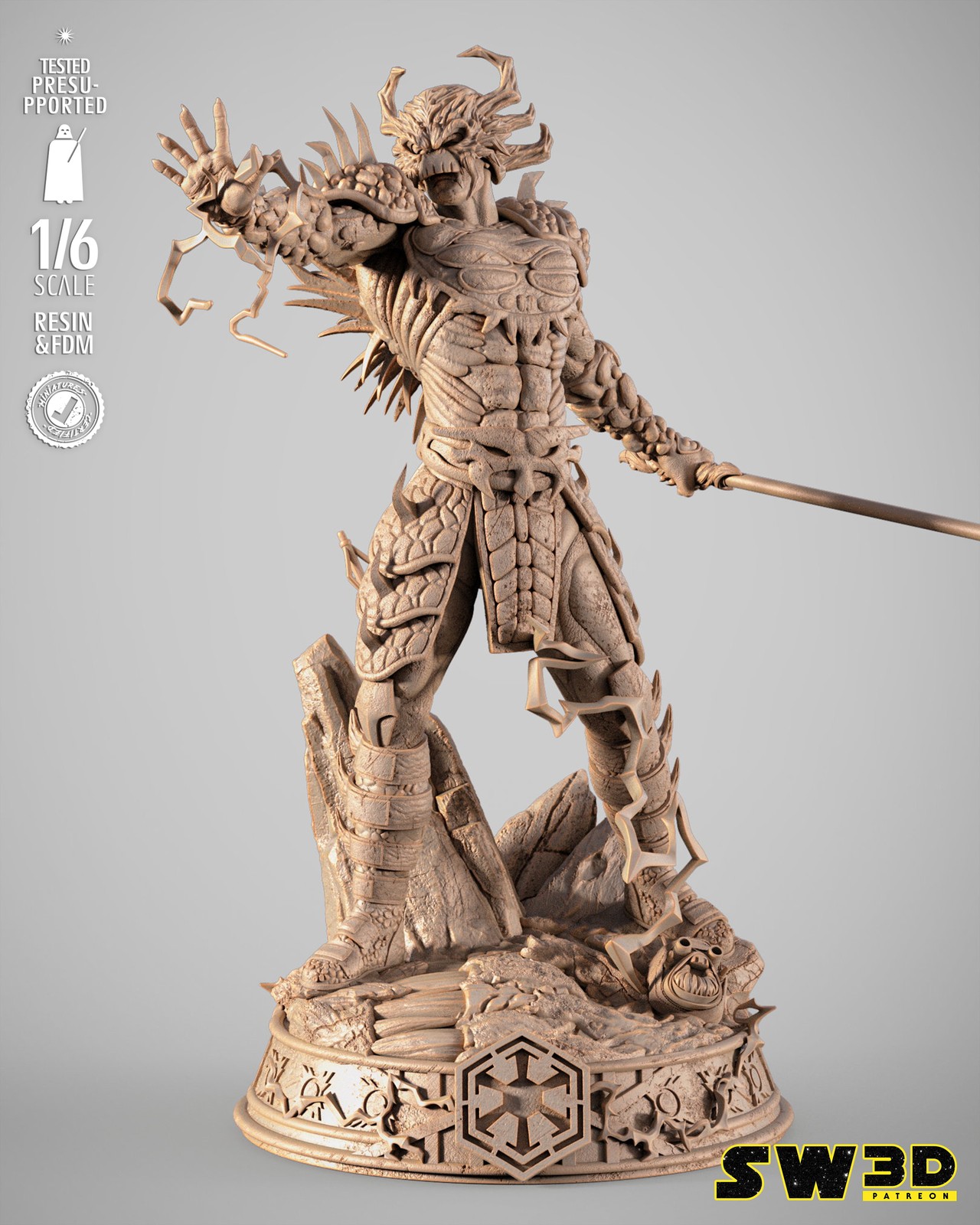 Darth Krayt Sculpture