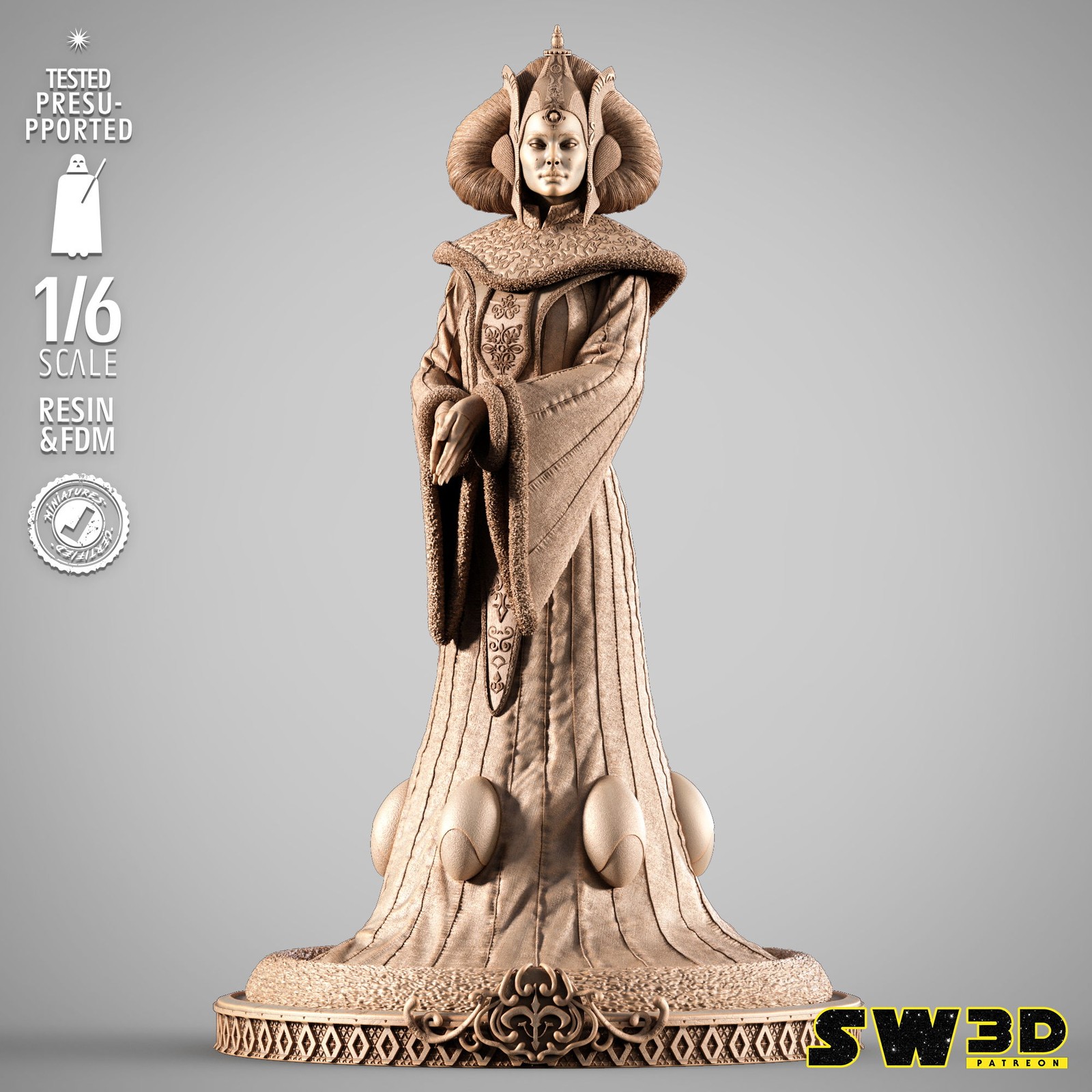 Princess Padme Sculpture