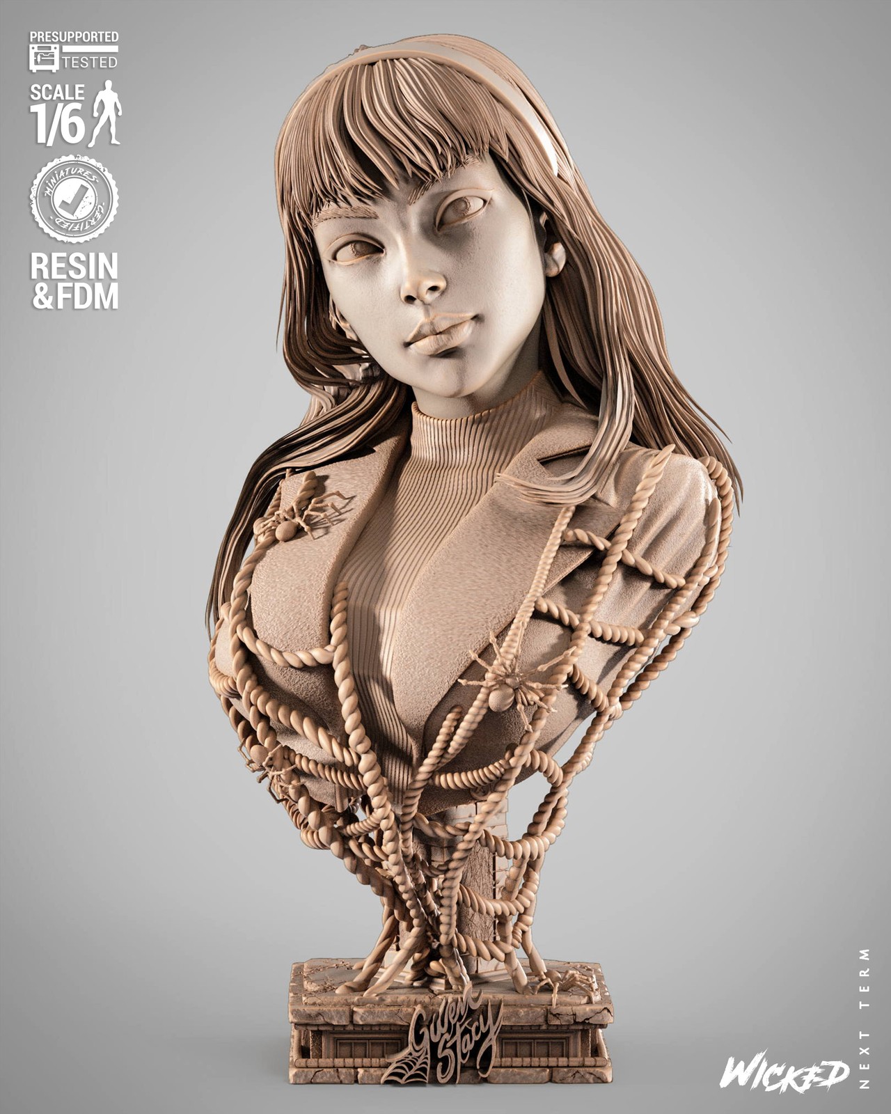 Gwen Stacy Portrait Bust