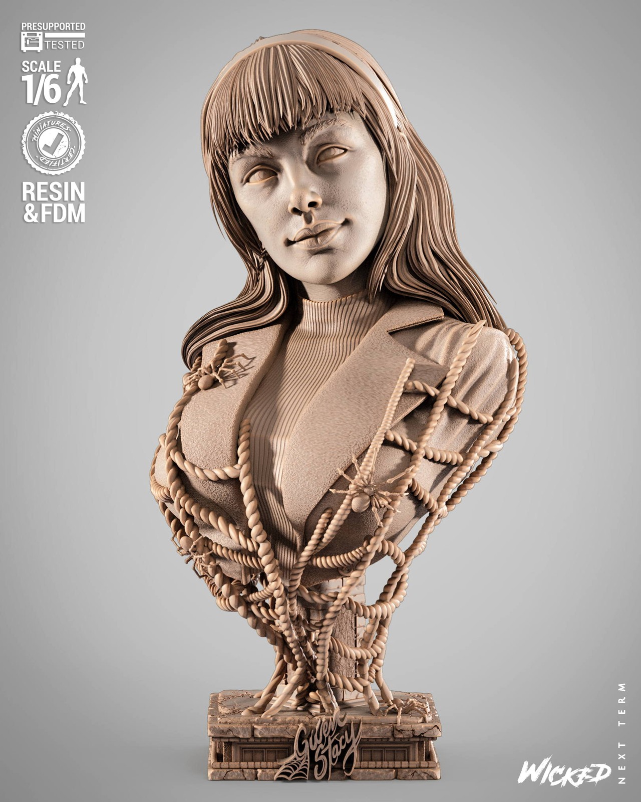 Gwen Stacy Portrait Bust - Image 2