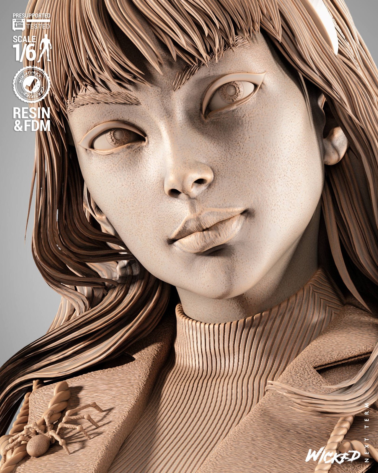 Gwen Stacy Portrait Bust - Image 4
