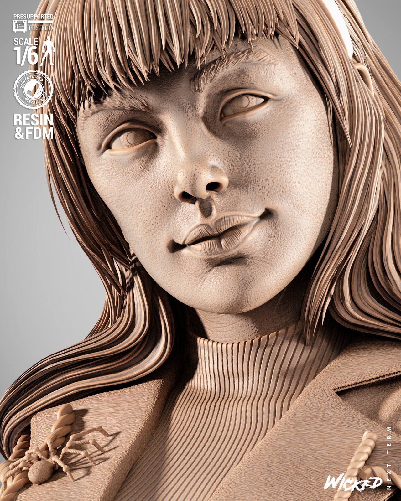 Gwen Stacy Portrait Bust - Image 5