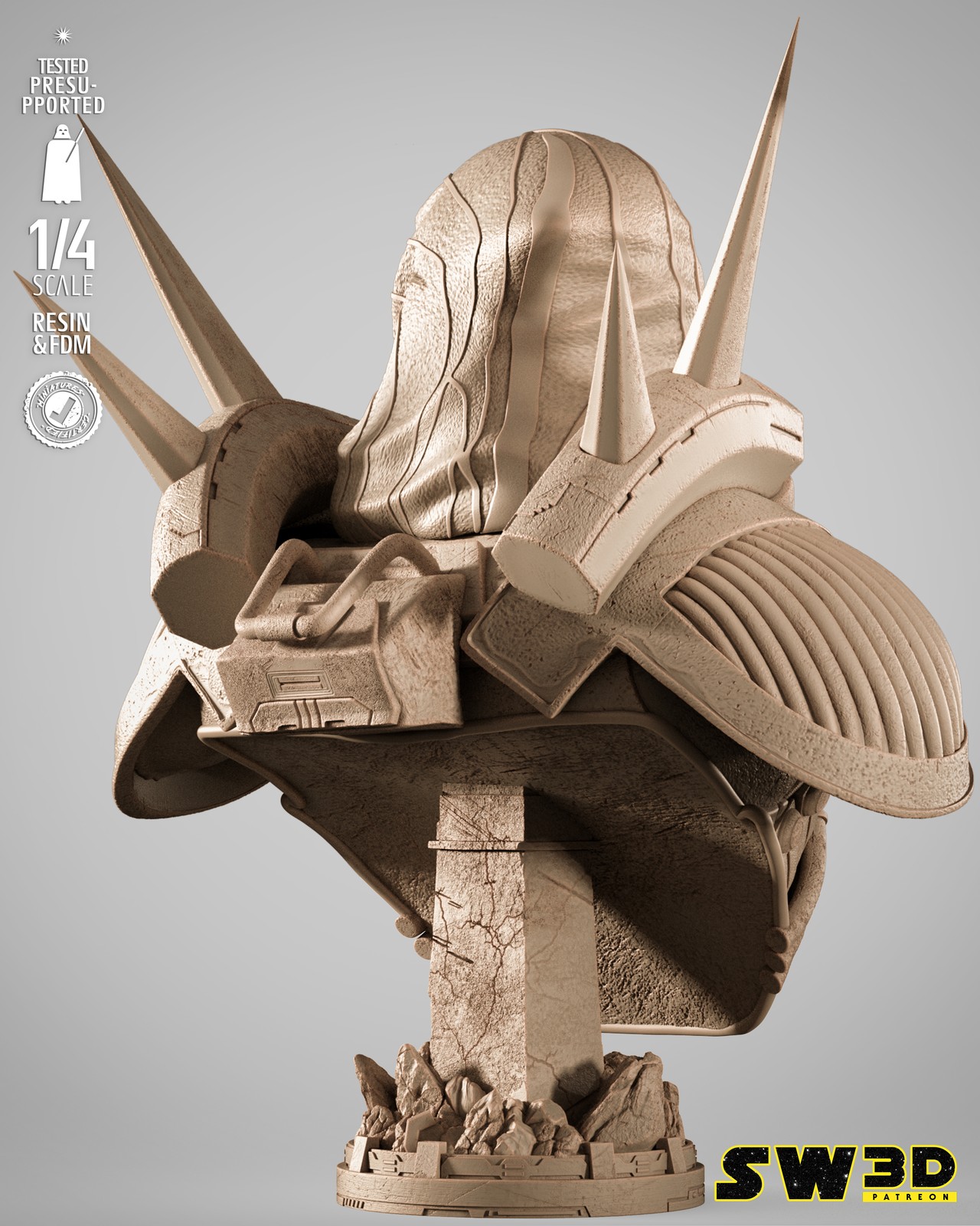 Darth Marr Portrait Bust - Image 2