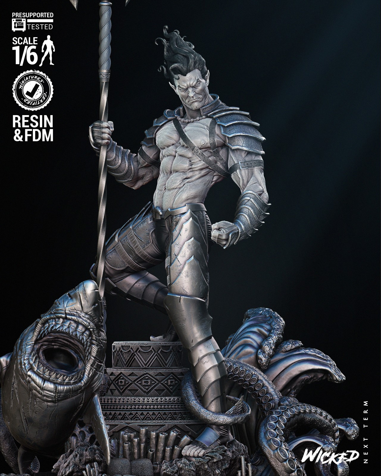 Namor Modern Sculpture - Image 2