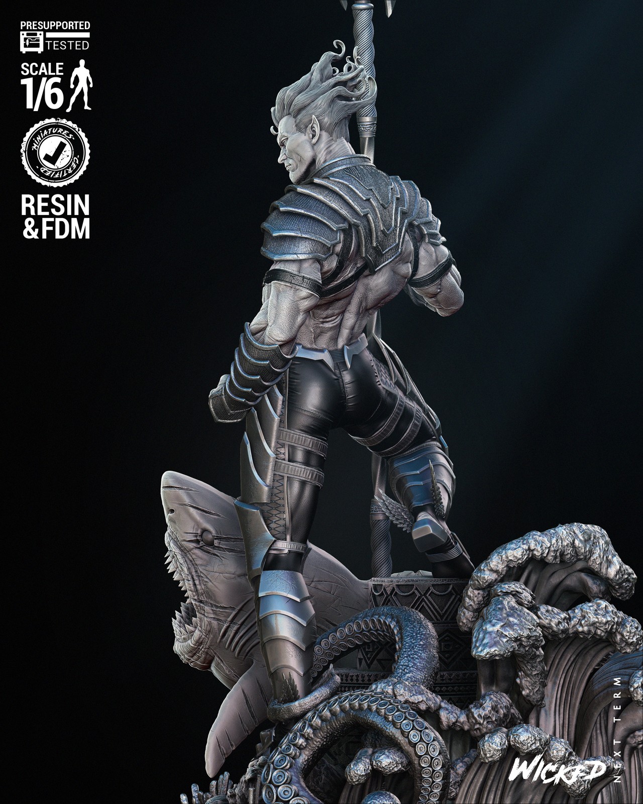 Namor Modern Sculpture - Image 3