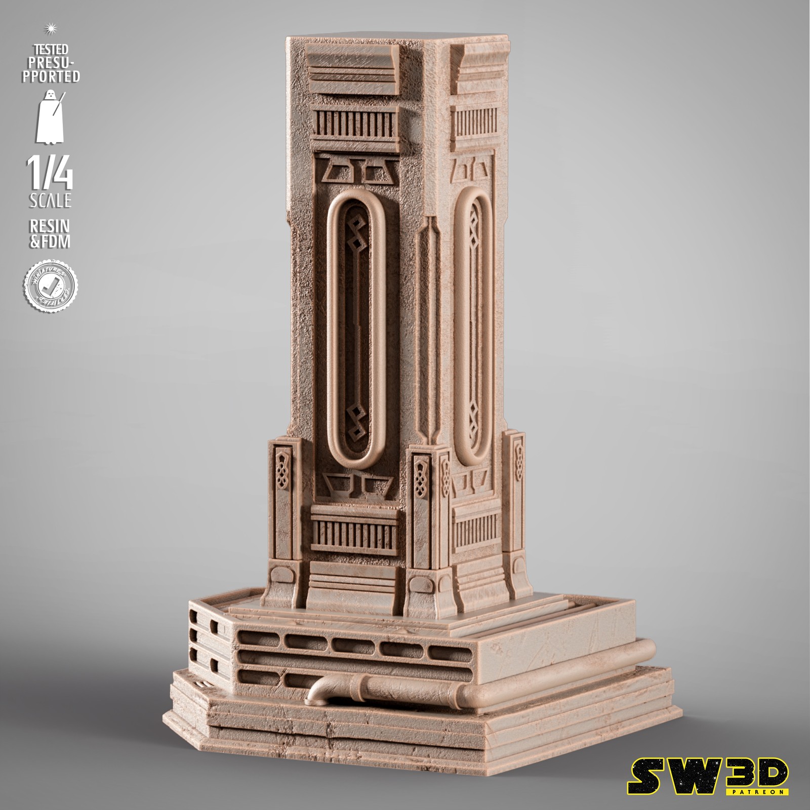 Boba Fett Samurai Portrait Bust - Image 3