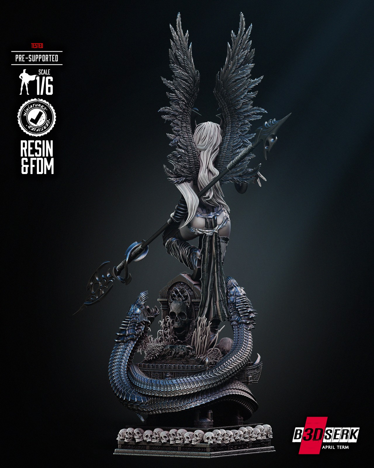 Angelus Sculpture - Image 3