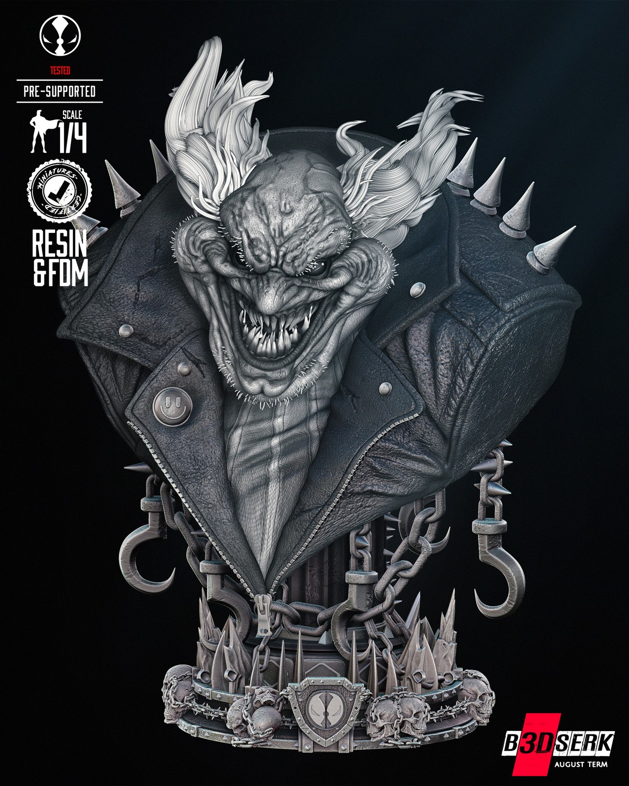 Violator Clown Portrait Bust