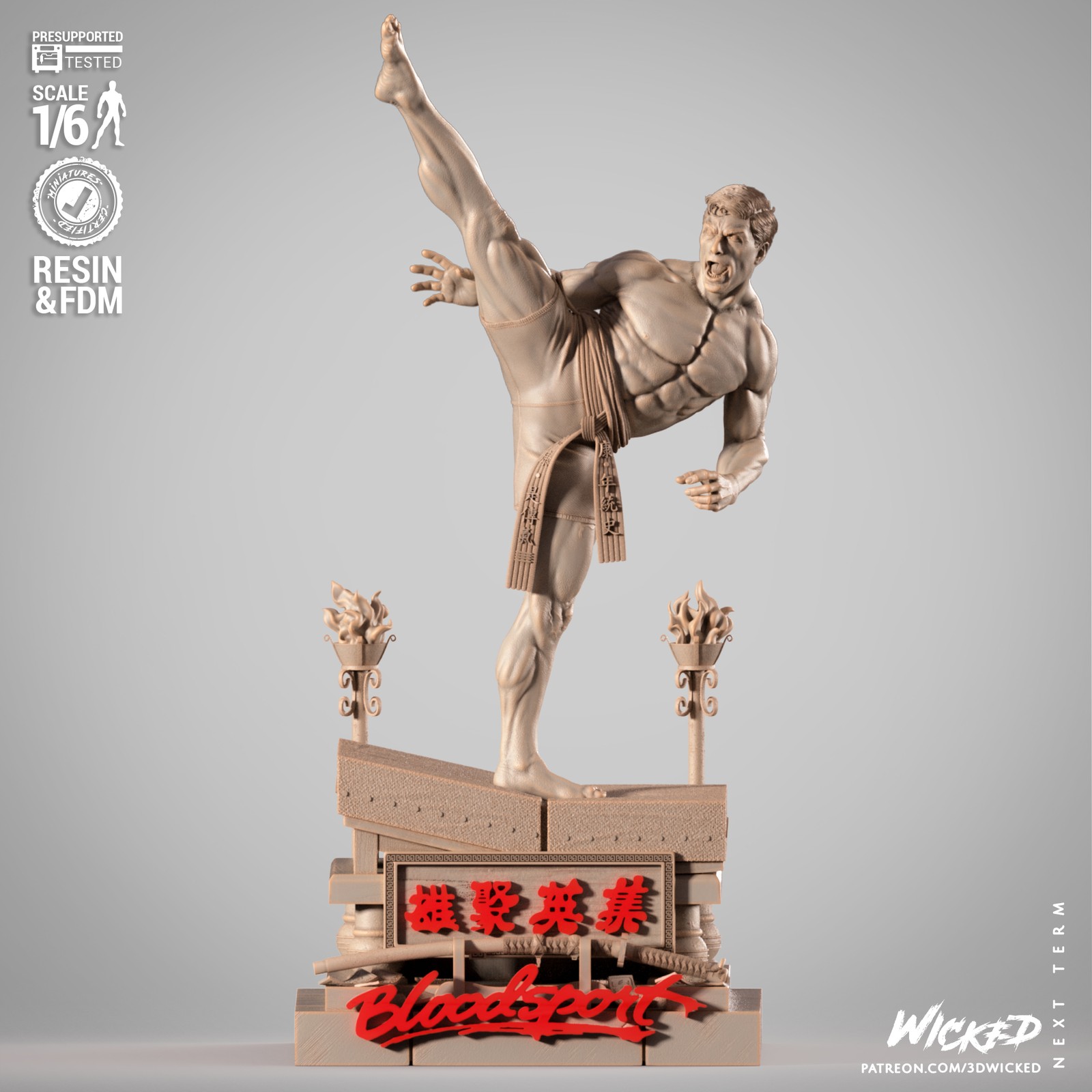 Frank Dux Sculpture - Image 4