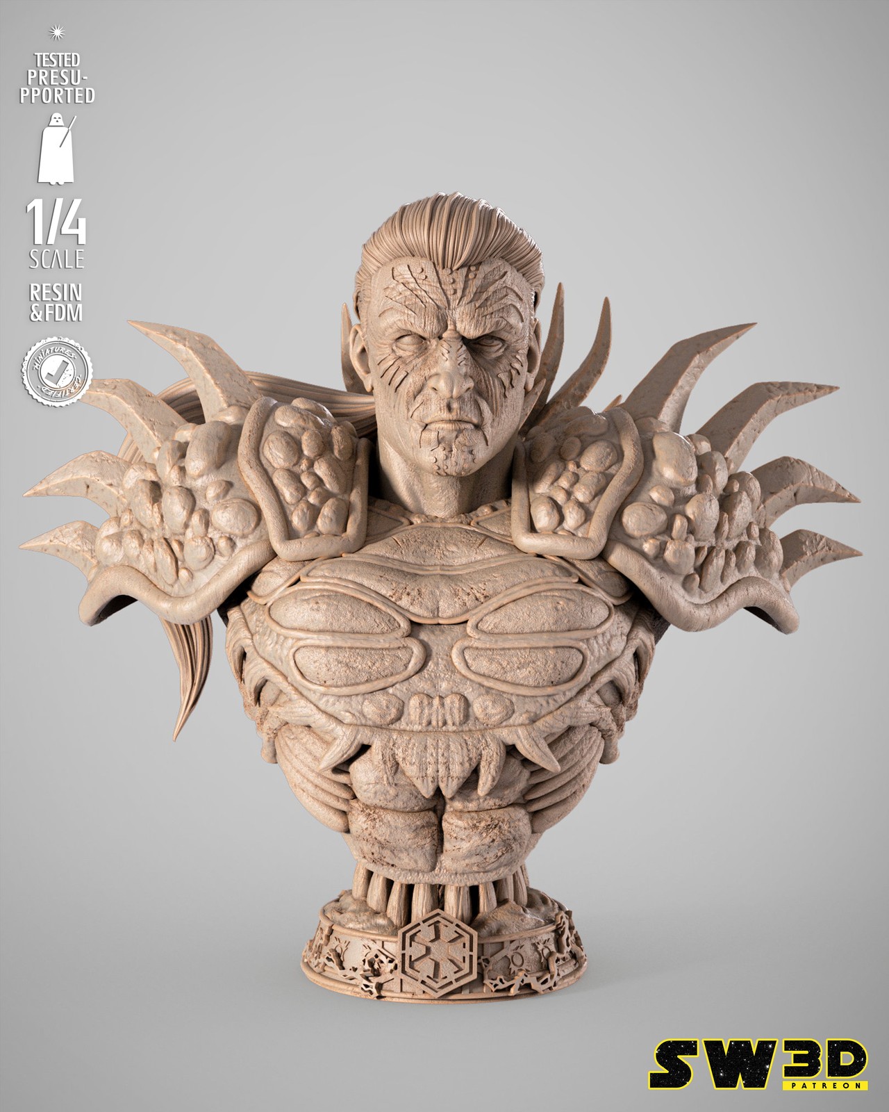 Darth Krayt Portrait Bust - Image 2