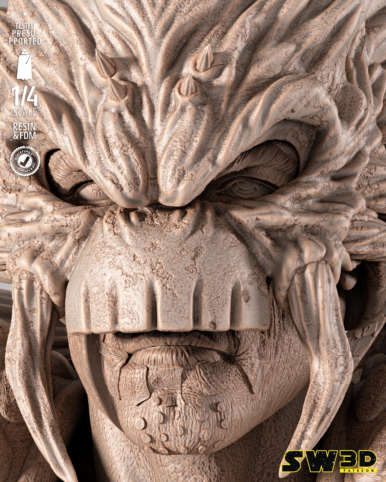 Darth Krayt Portrait Bust - Image 4