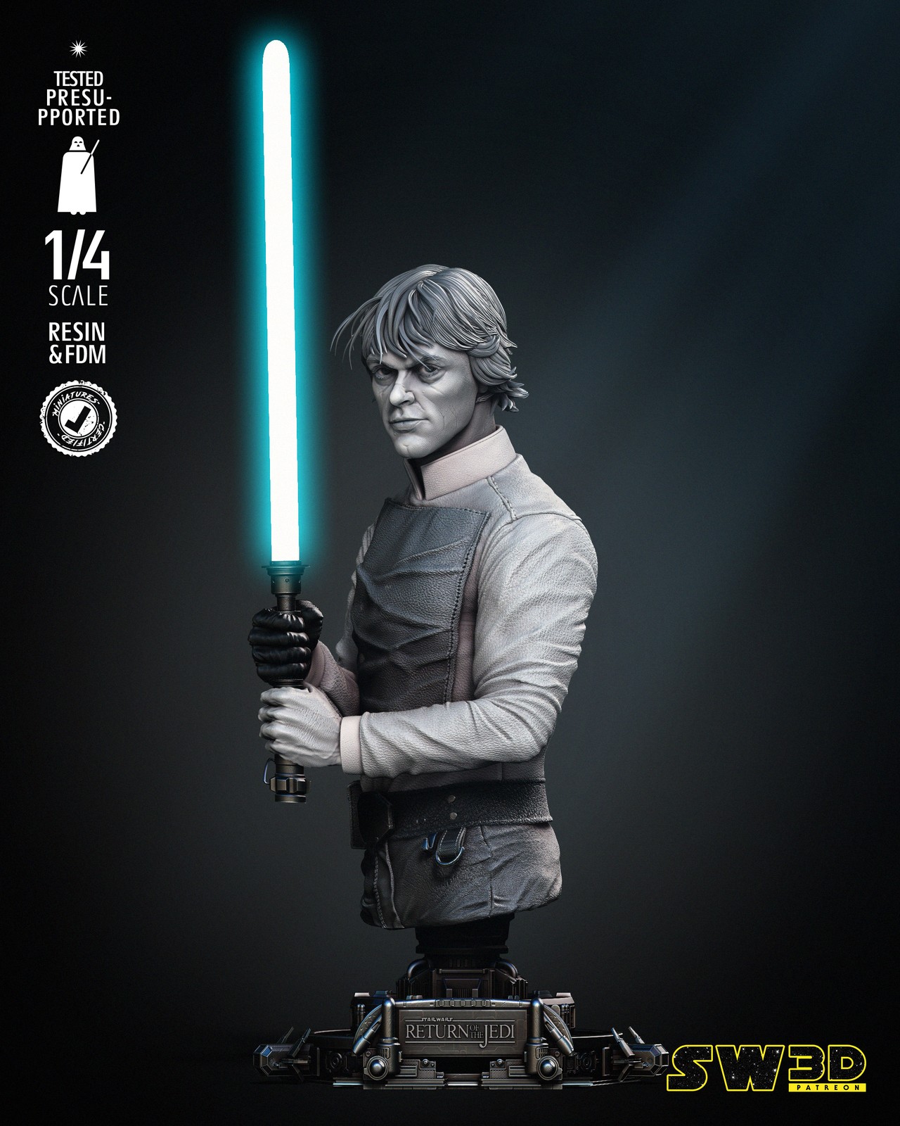 Luke Skywalker Bust