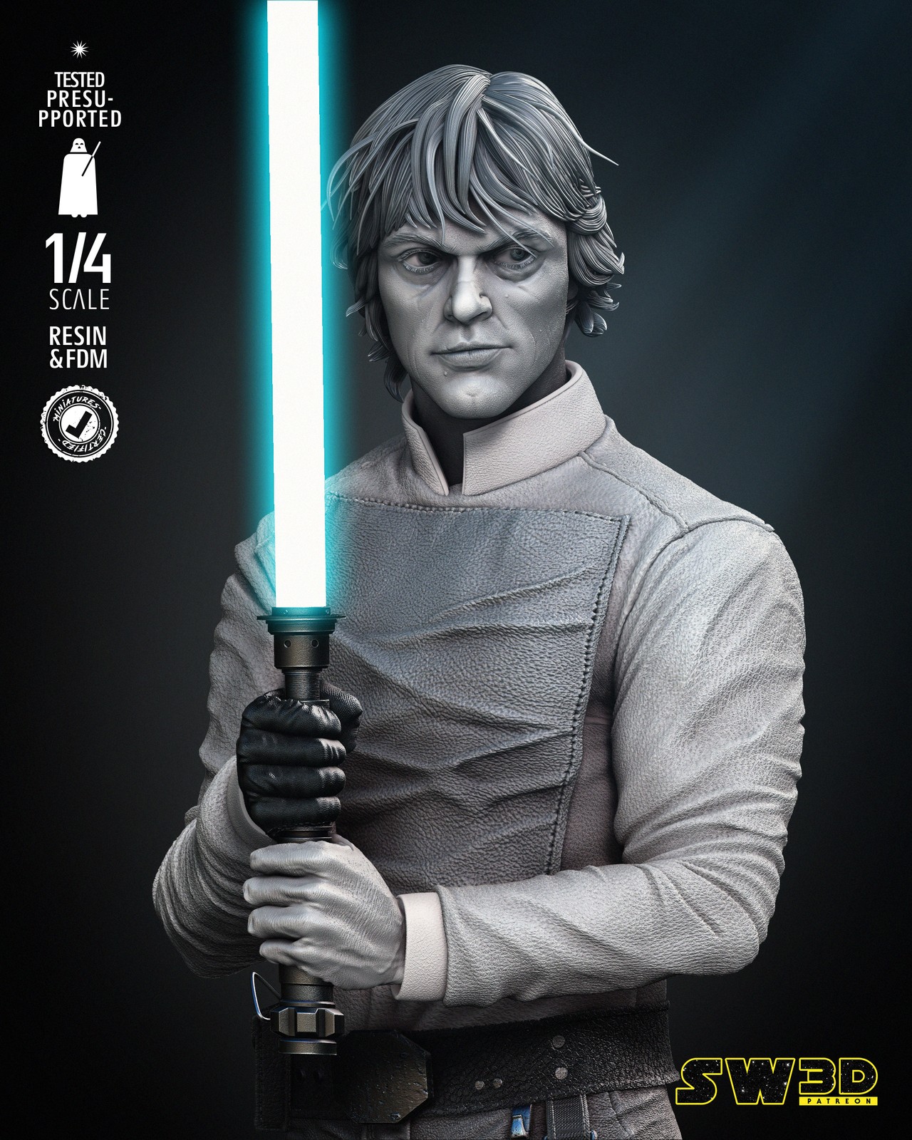 Luke Skywalker Bust - Image 2