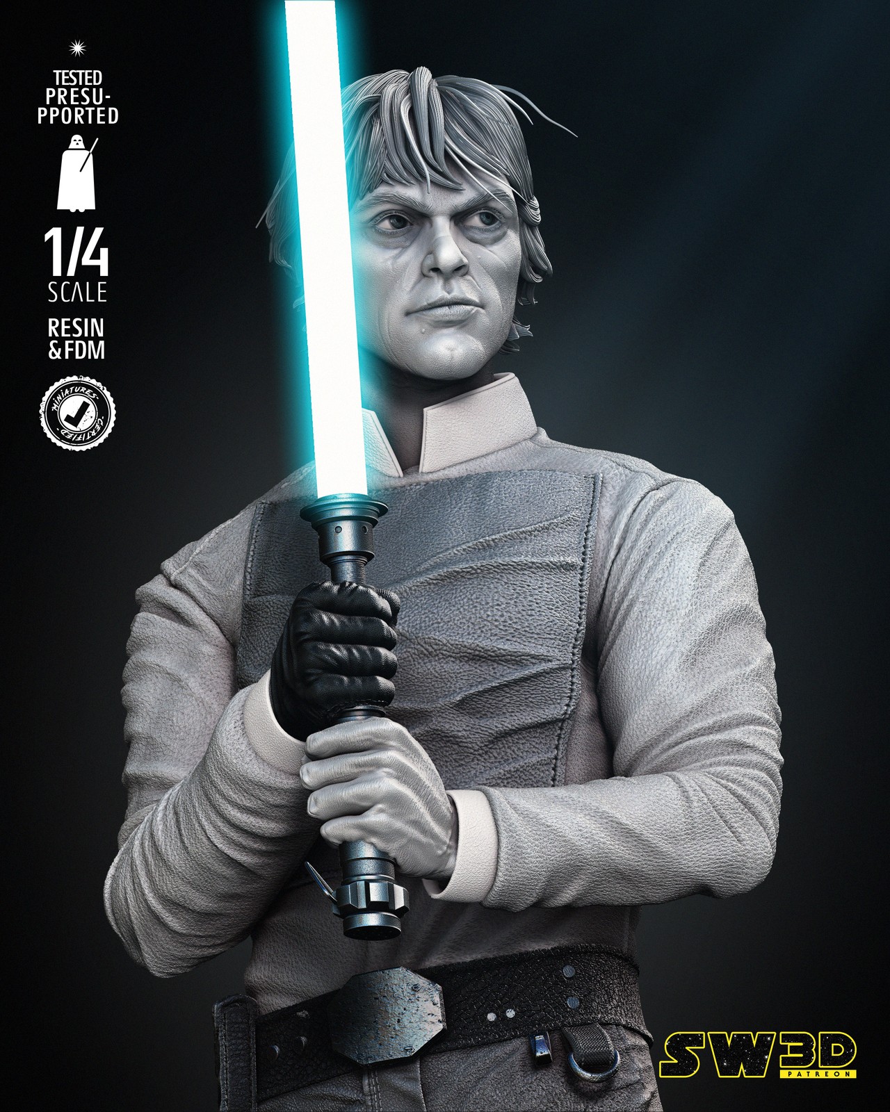 Luke Skywalker Bust - Image 4