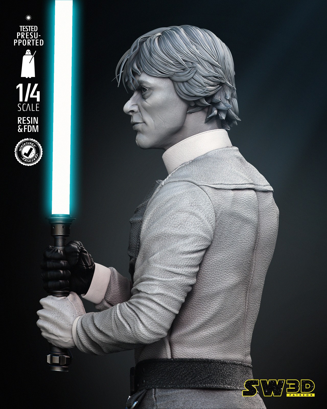 Luke Skywalker Bust - Image 5