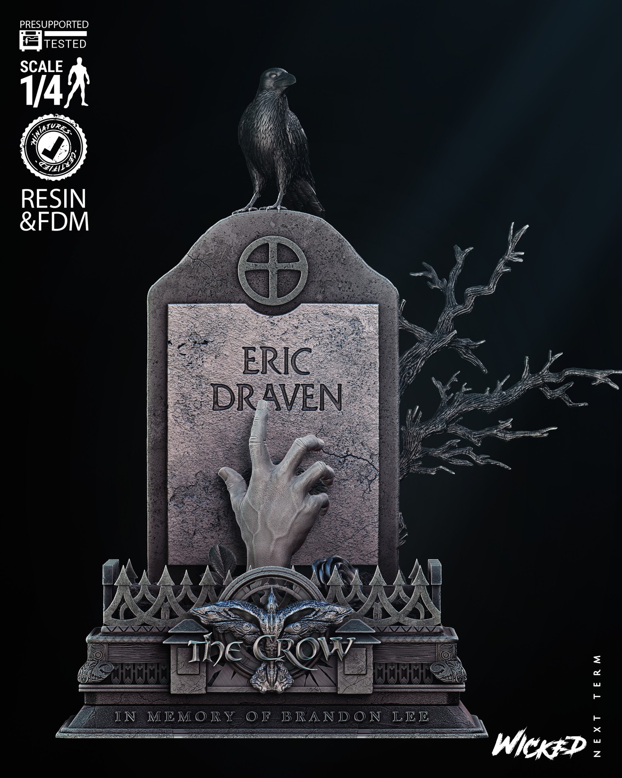Eric Draven - Diorama (The Crow)