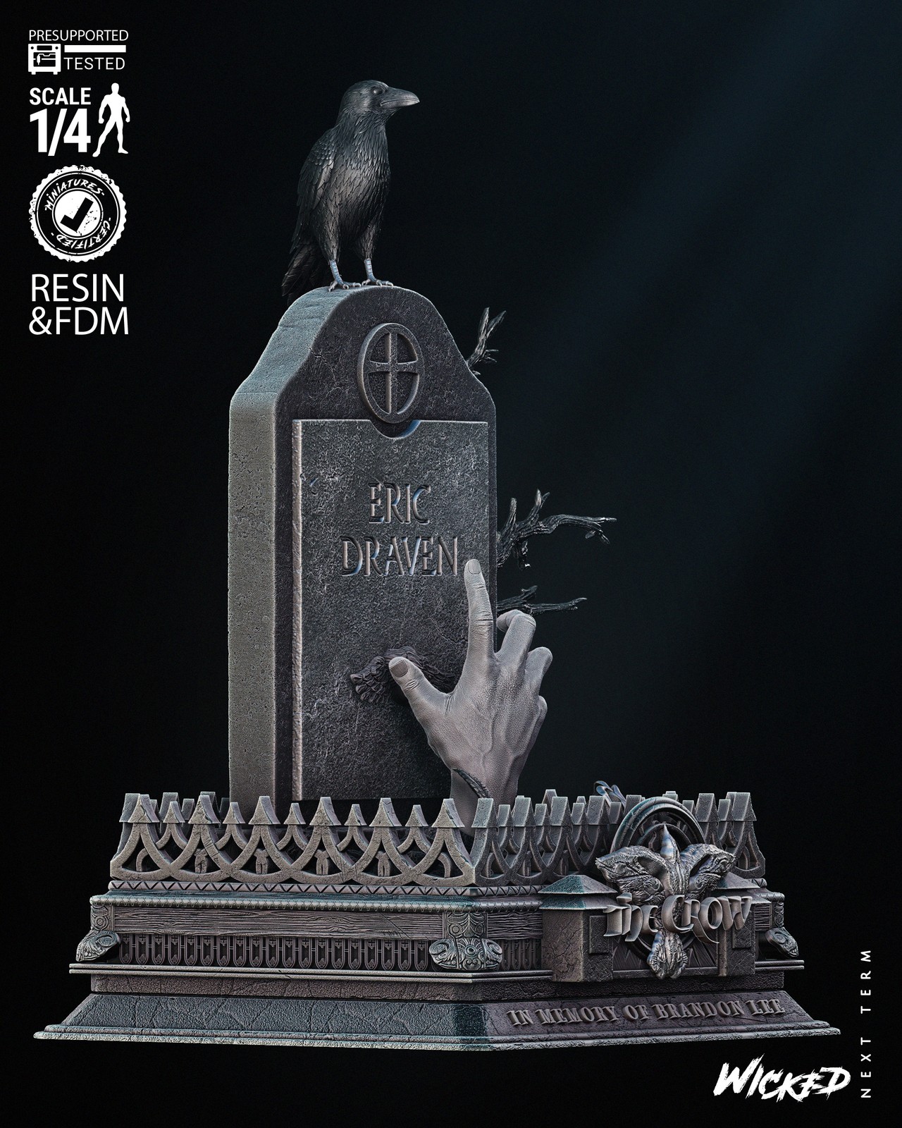 Crow Tomb Bust - Image 3