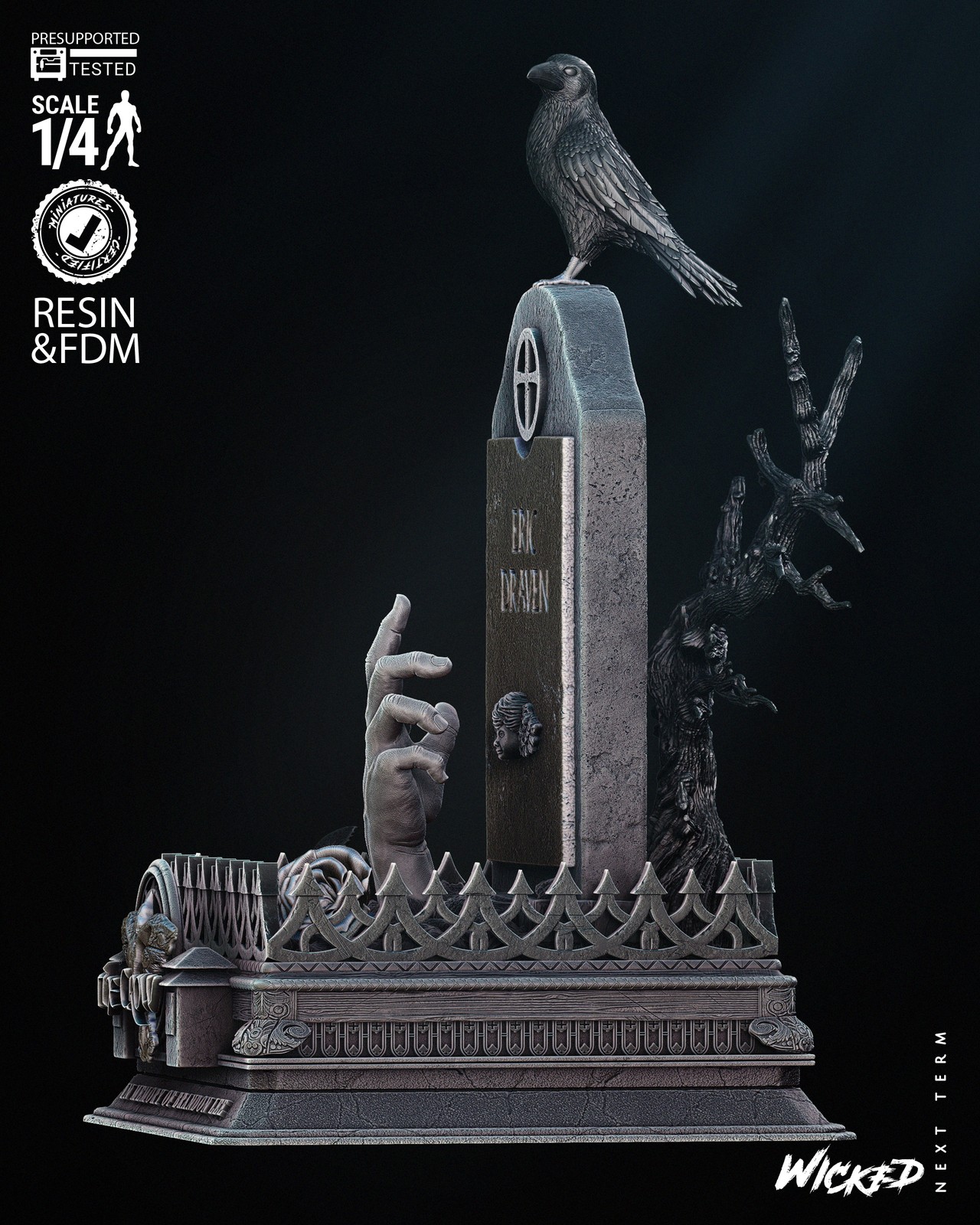 Crow Tomb Bust - Image 5