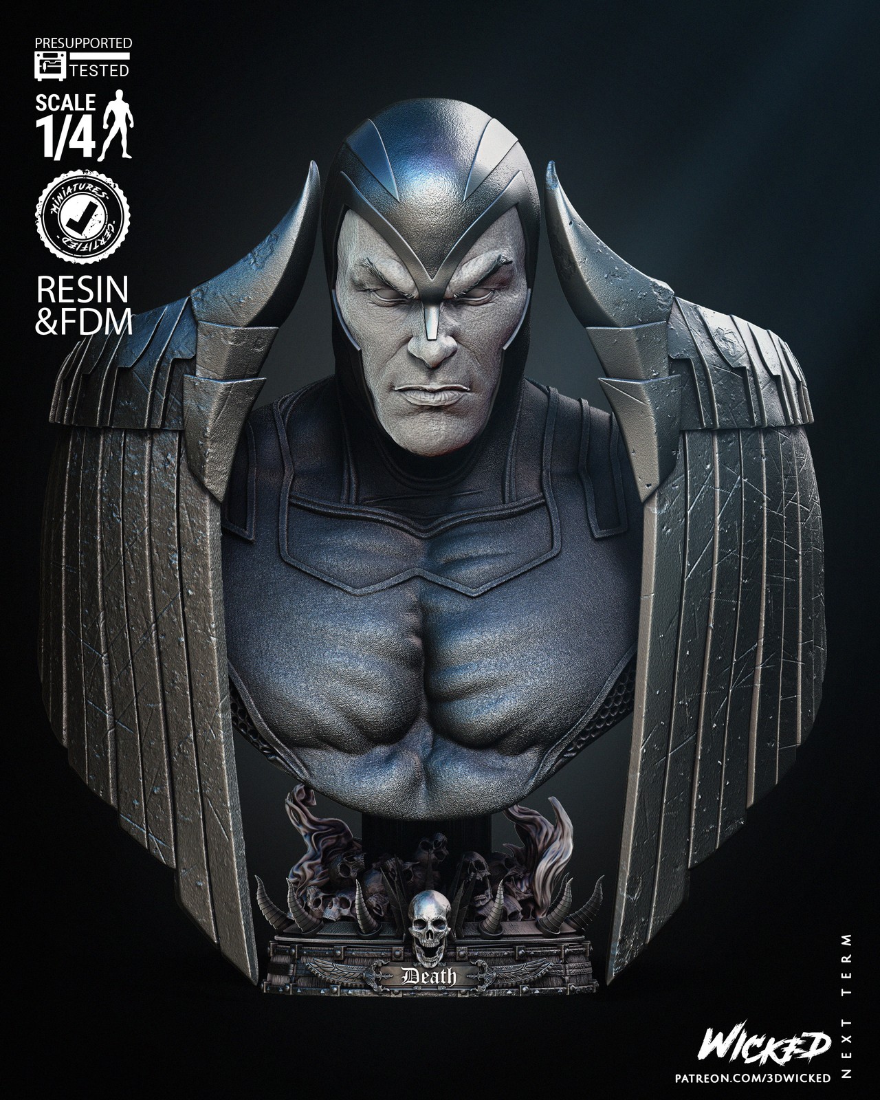 Archangel Bust Portrait