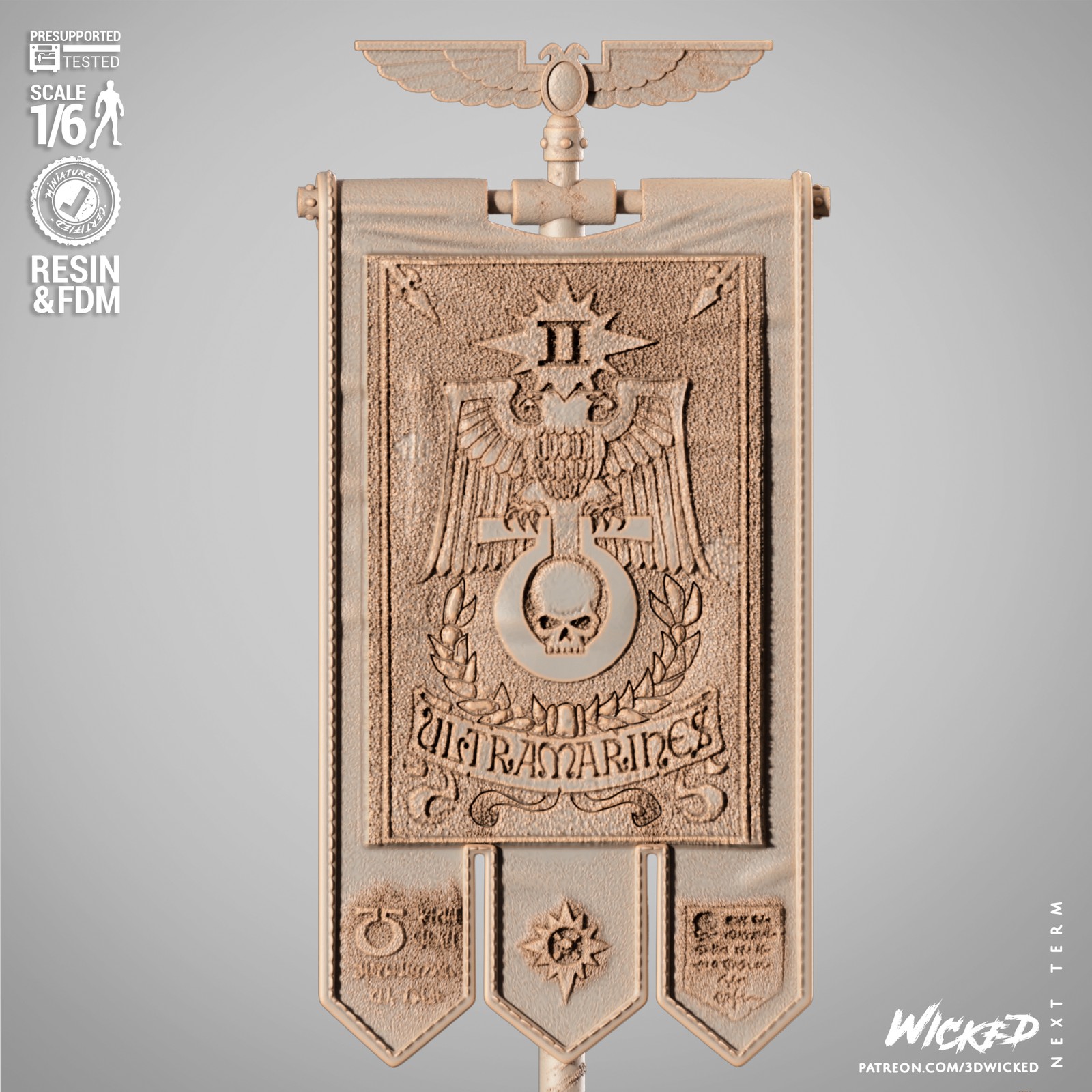 Titus Warmhammer Sculpture - Image 3