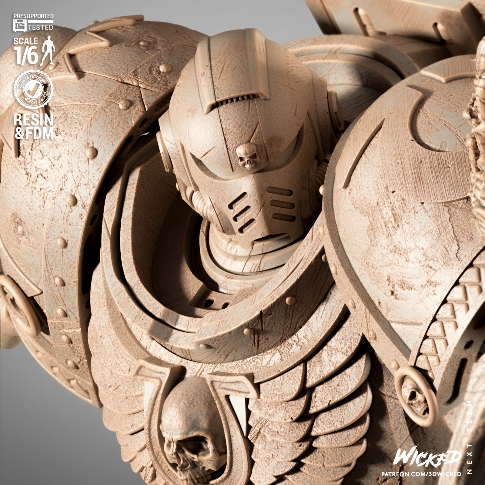 Titus Warmhammer Sculpture - Image 5