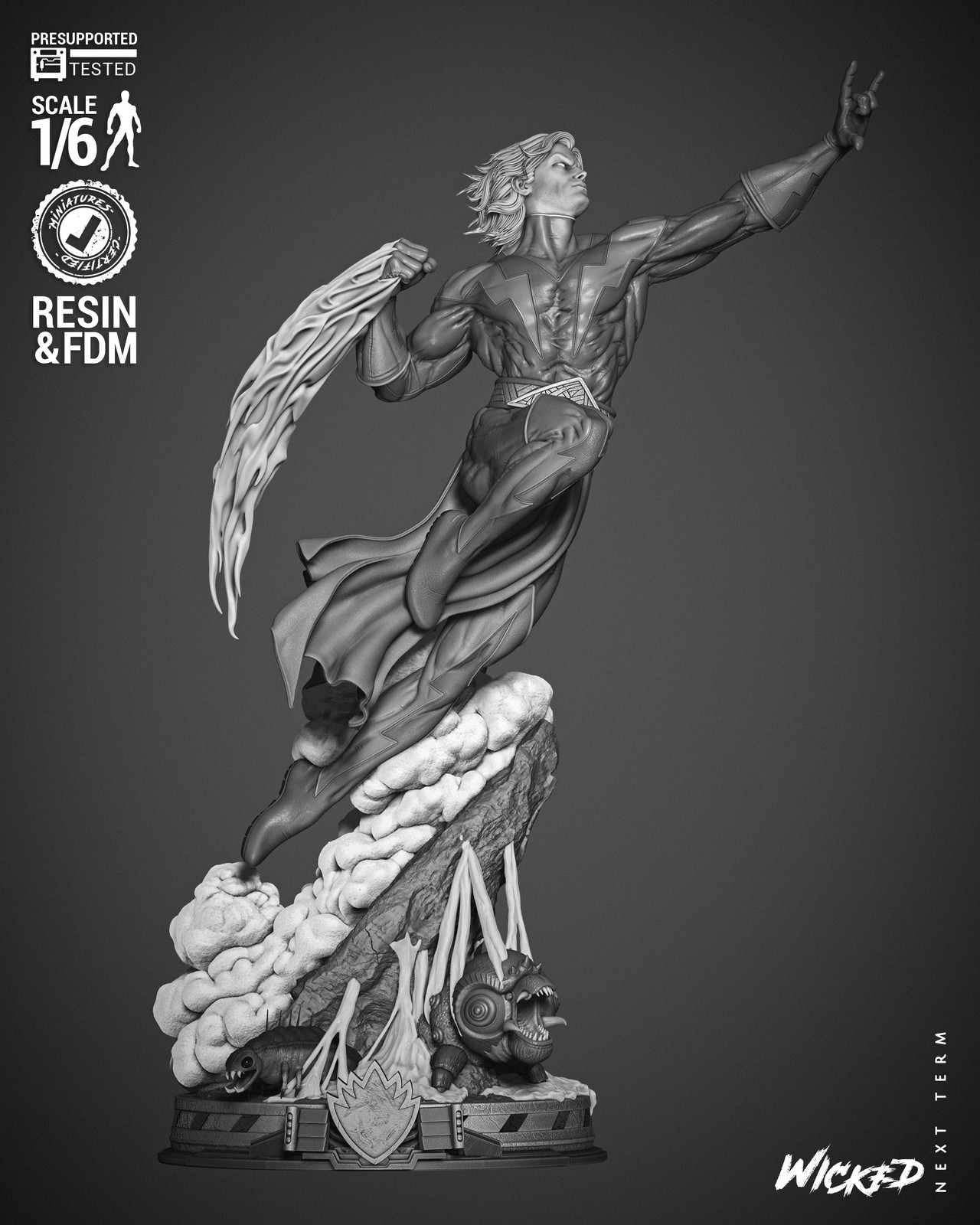 Adam Warlock Sculpture