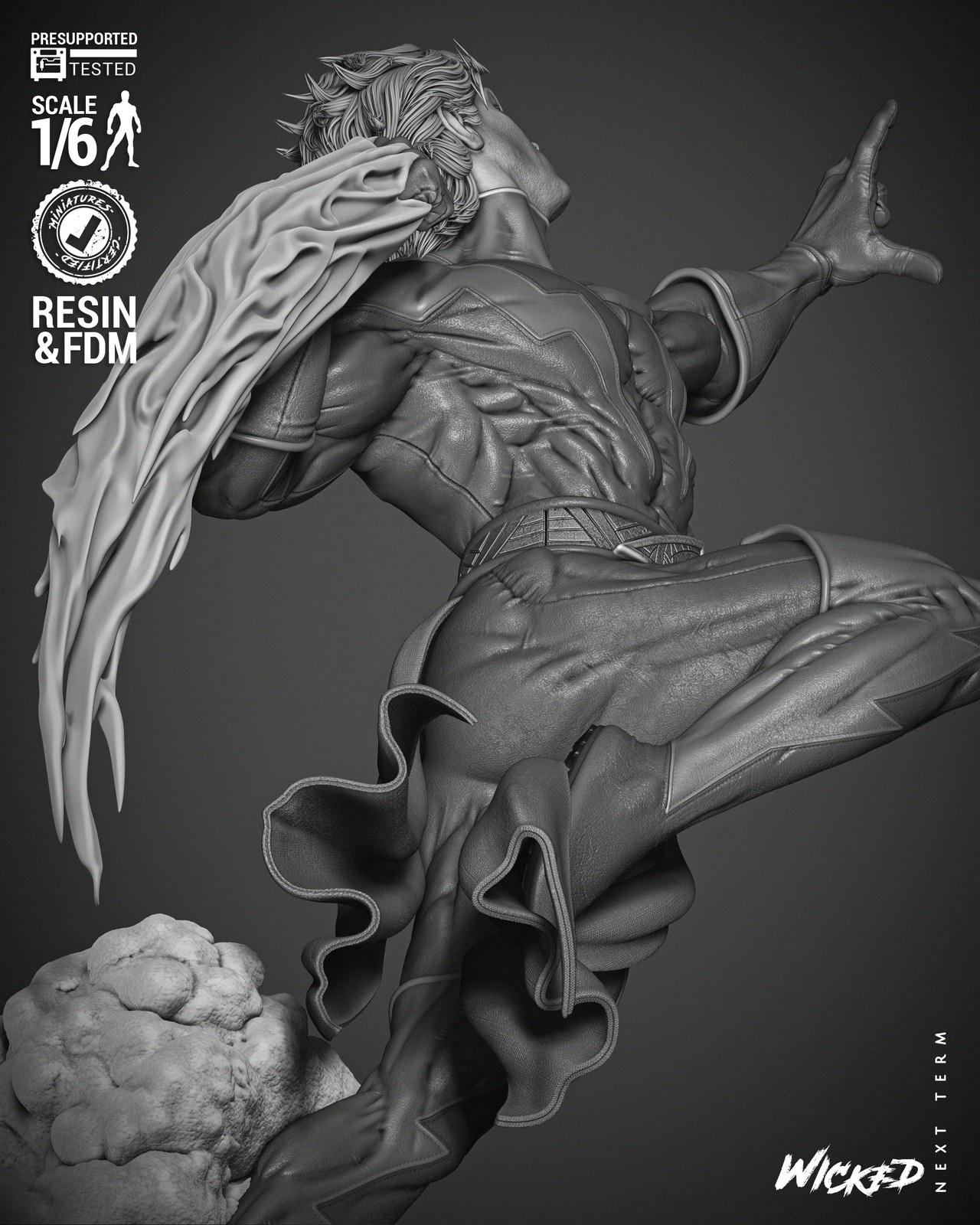 Adam Warlock Sculpture - Image 4