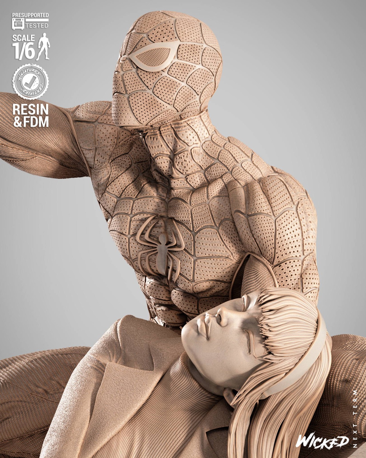 Spiderman and Gwen Stacy Diorama - Image 2