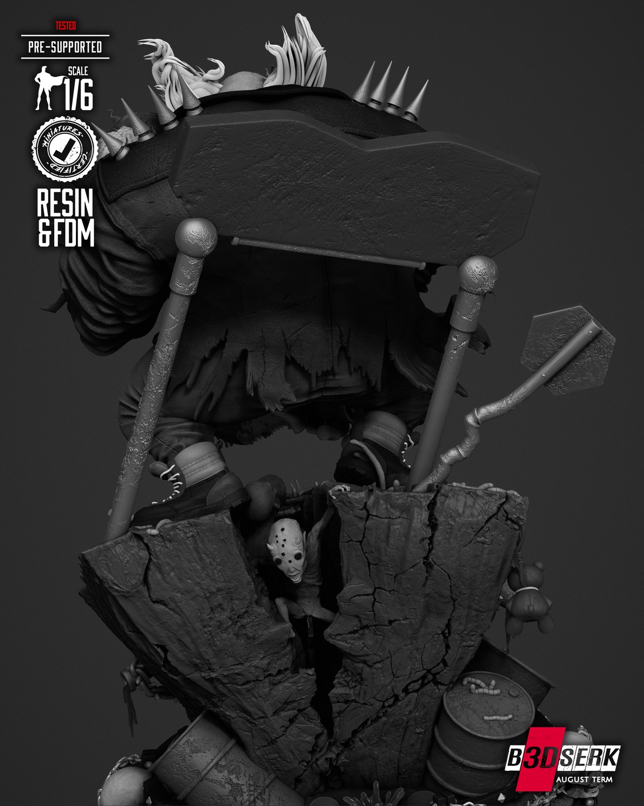 Violator Clown Sculpture - Image 5