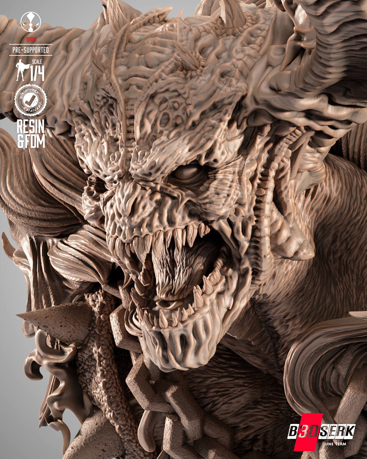 Omega Spawn Portrait Bust - Image 5