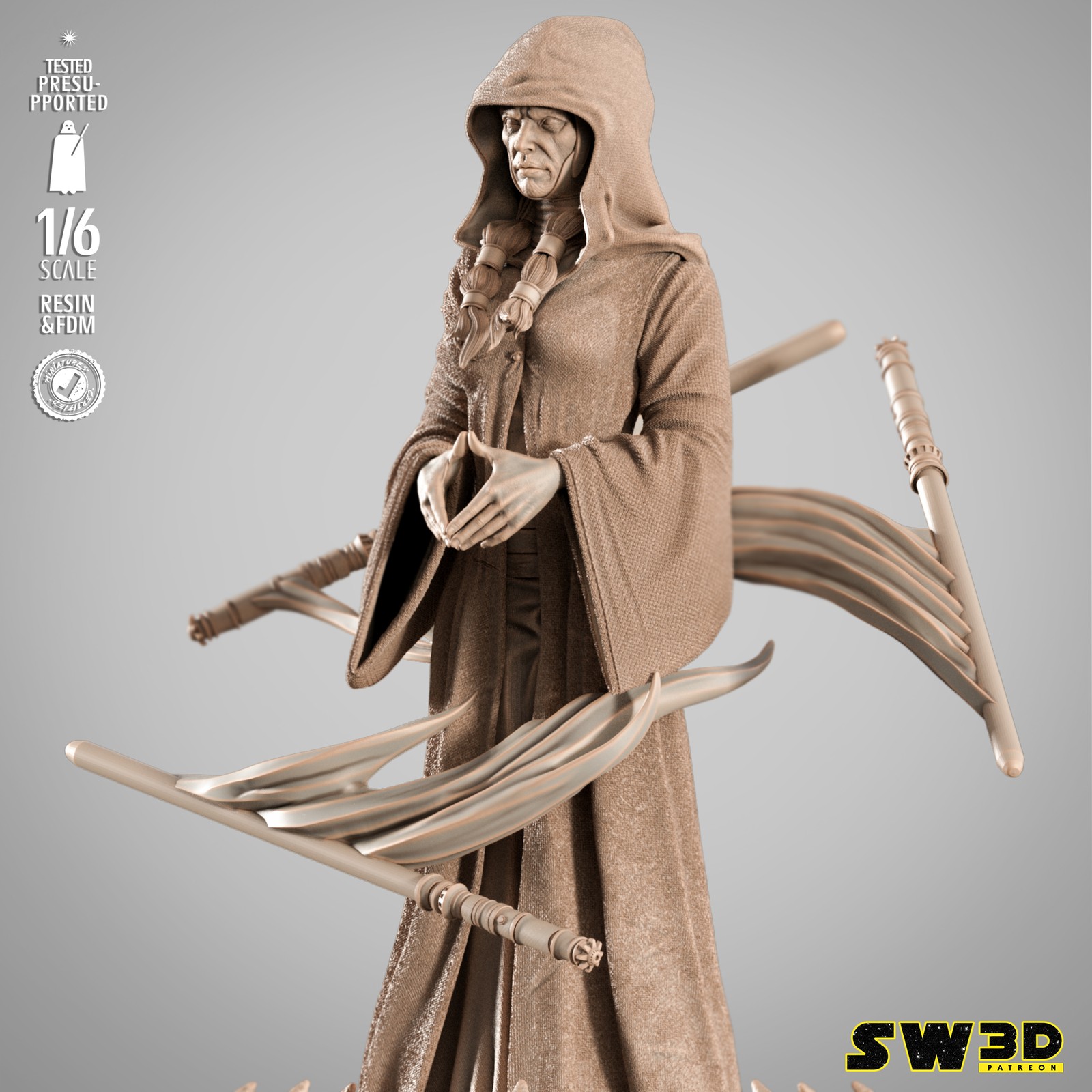 Darth Traya Sculpture - Image 4