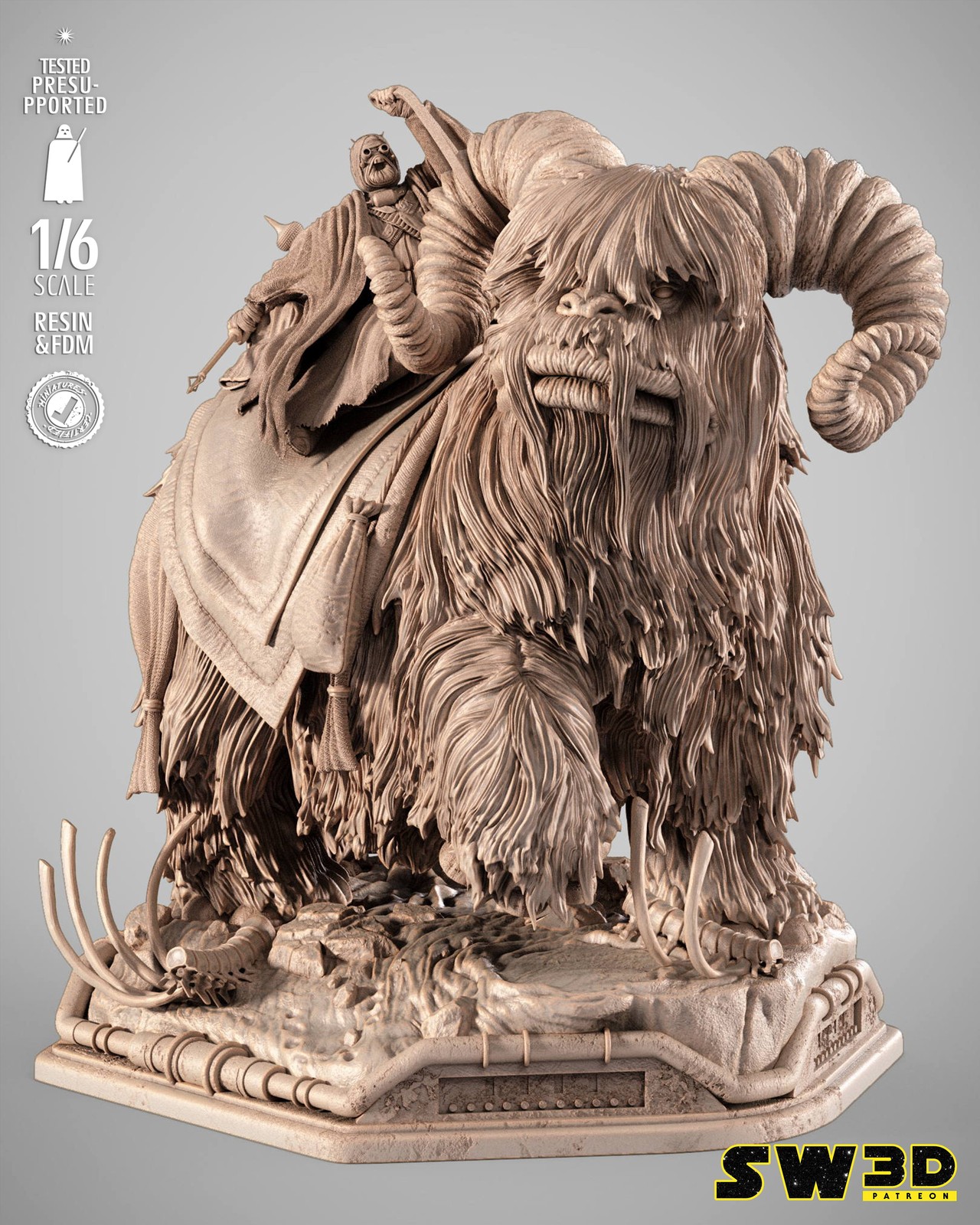 Bantha Sculpture