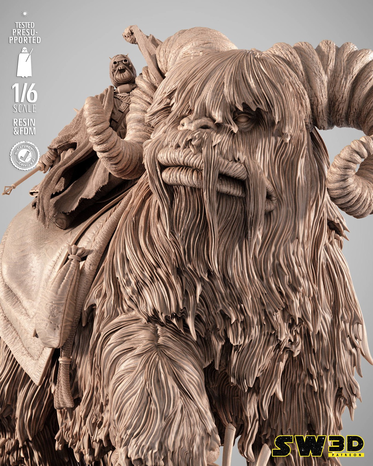 Bantha Sculpture - Image 3