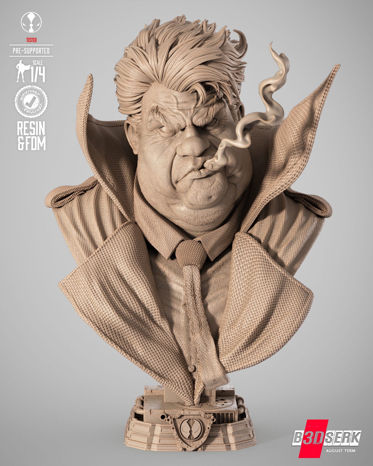 Sam Portrait Bust