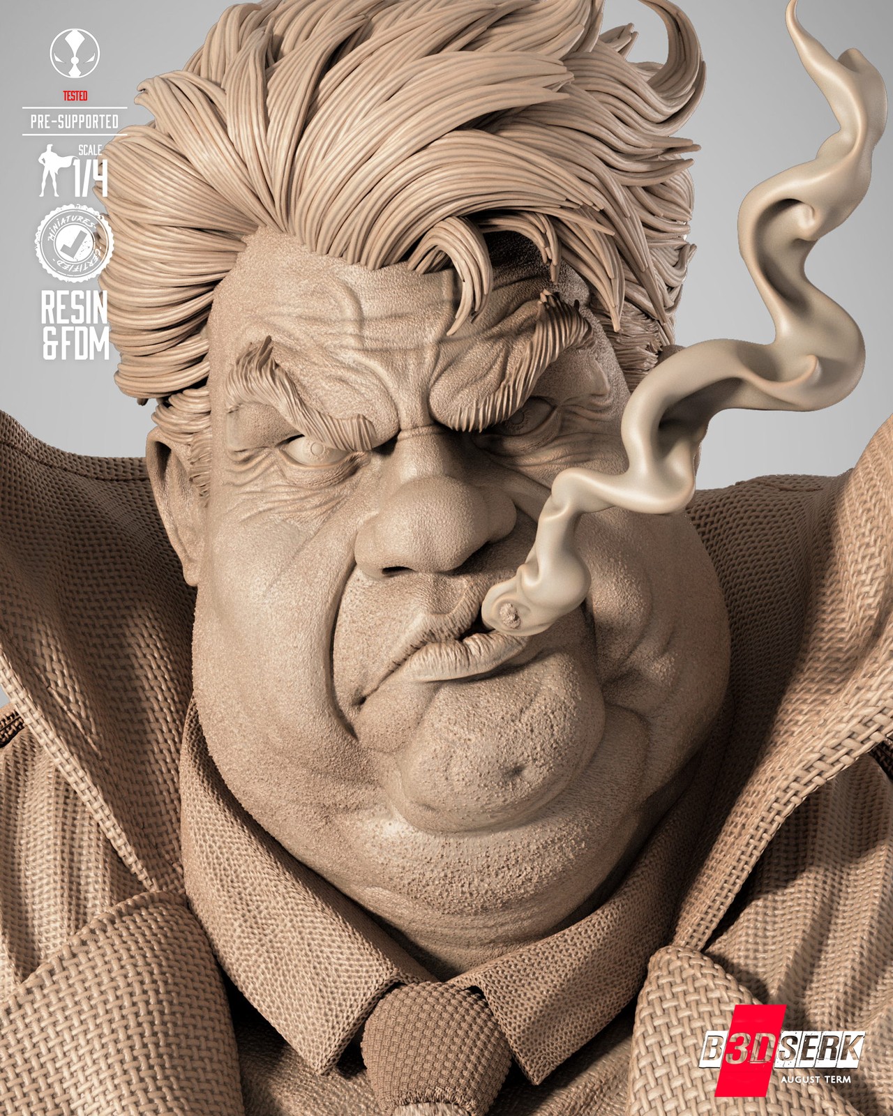 Sam Portrait Bust - Image 3