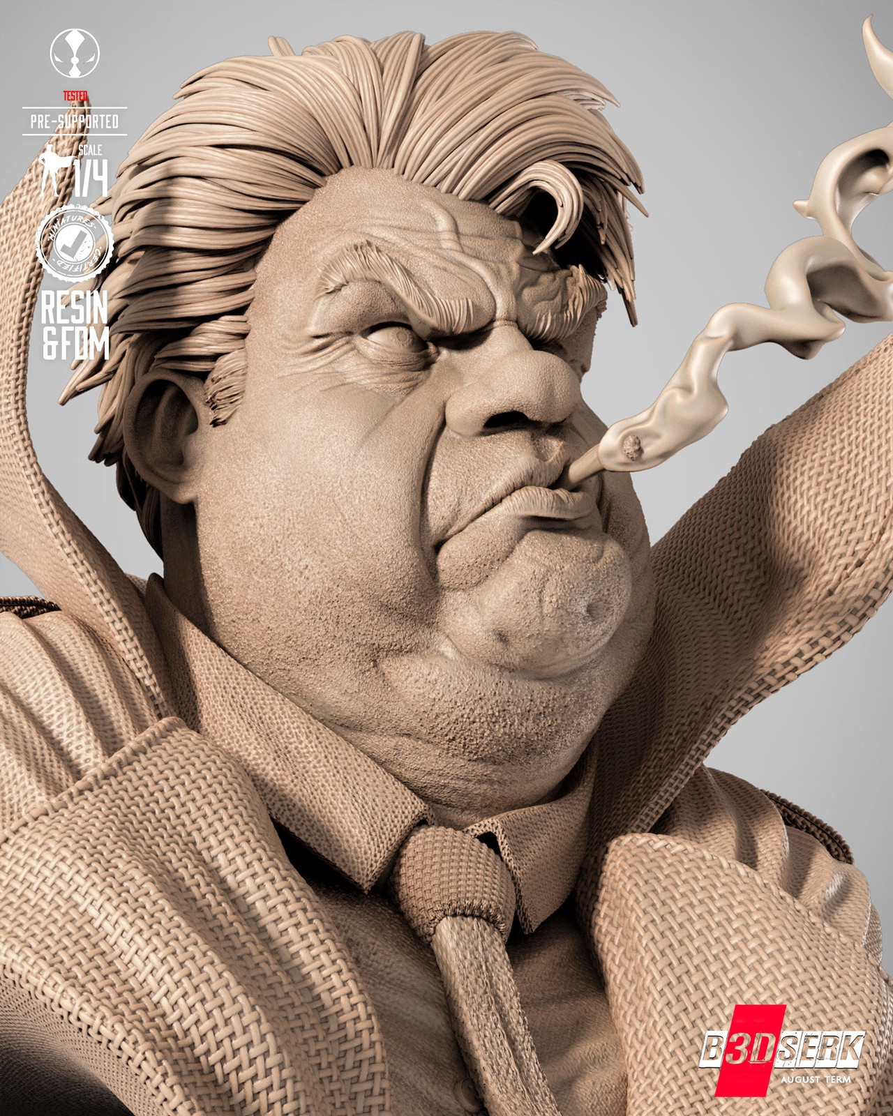 Sam Portrait Bust - Image 5