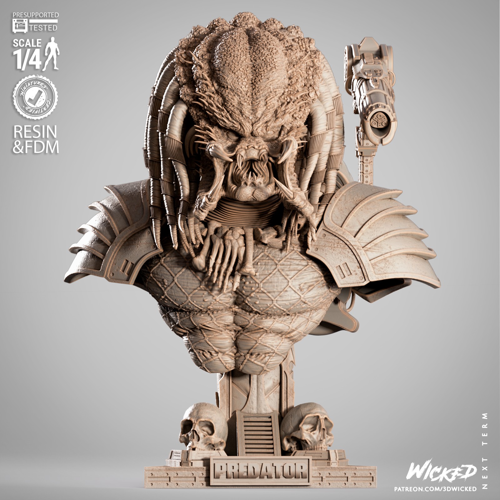 Predator 2025 #2 Portrait Bust