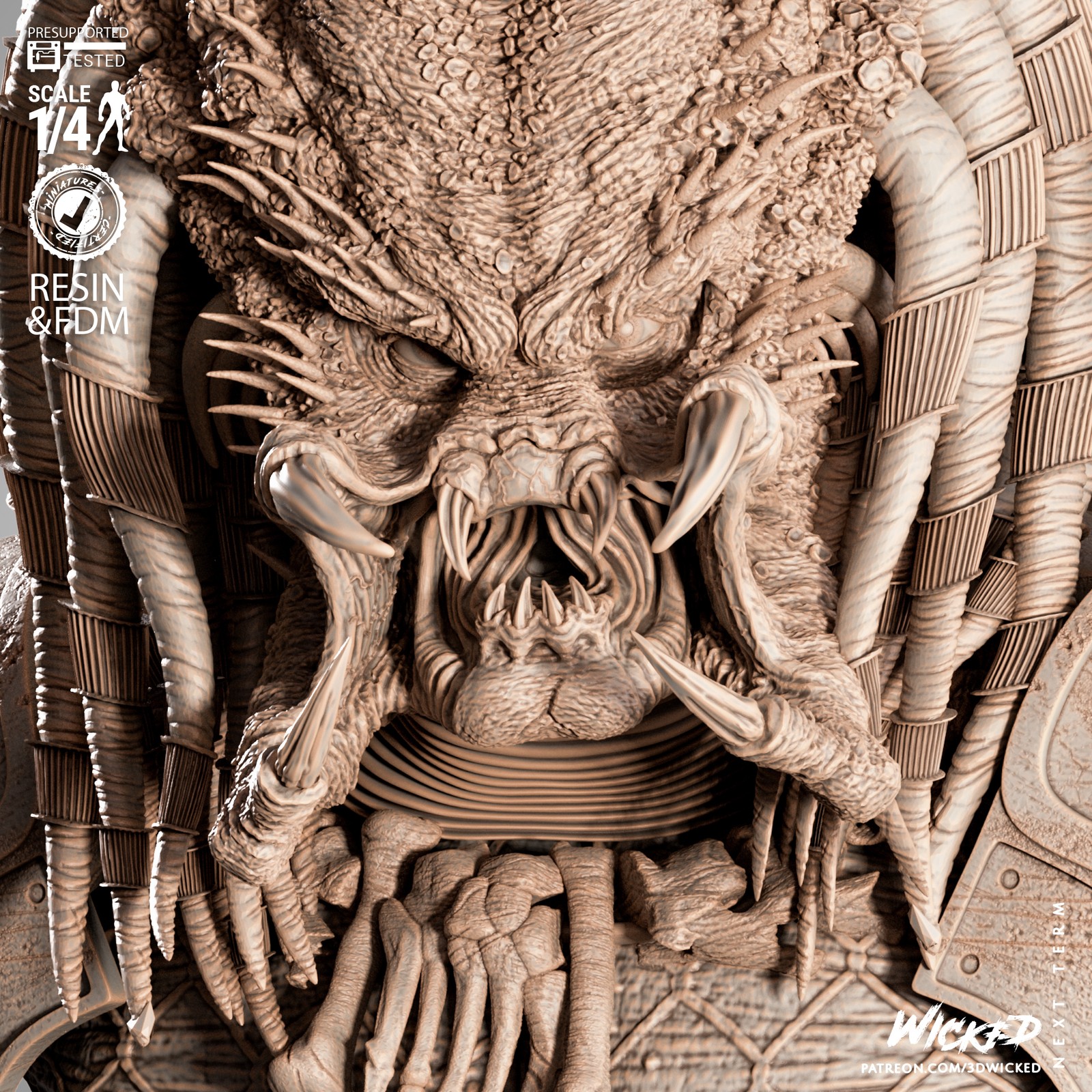 Predator 2025 #2 Portrait Bust - Image 3