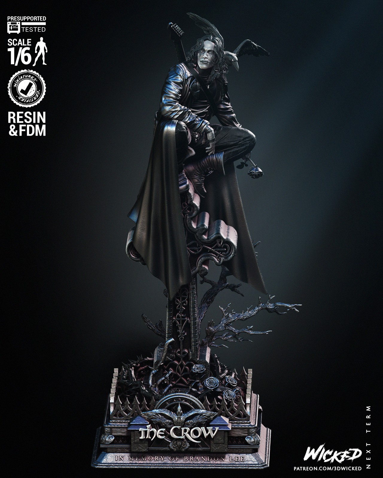 The Crow Sculpture - Image 3